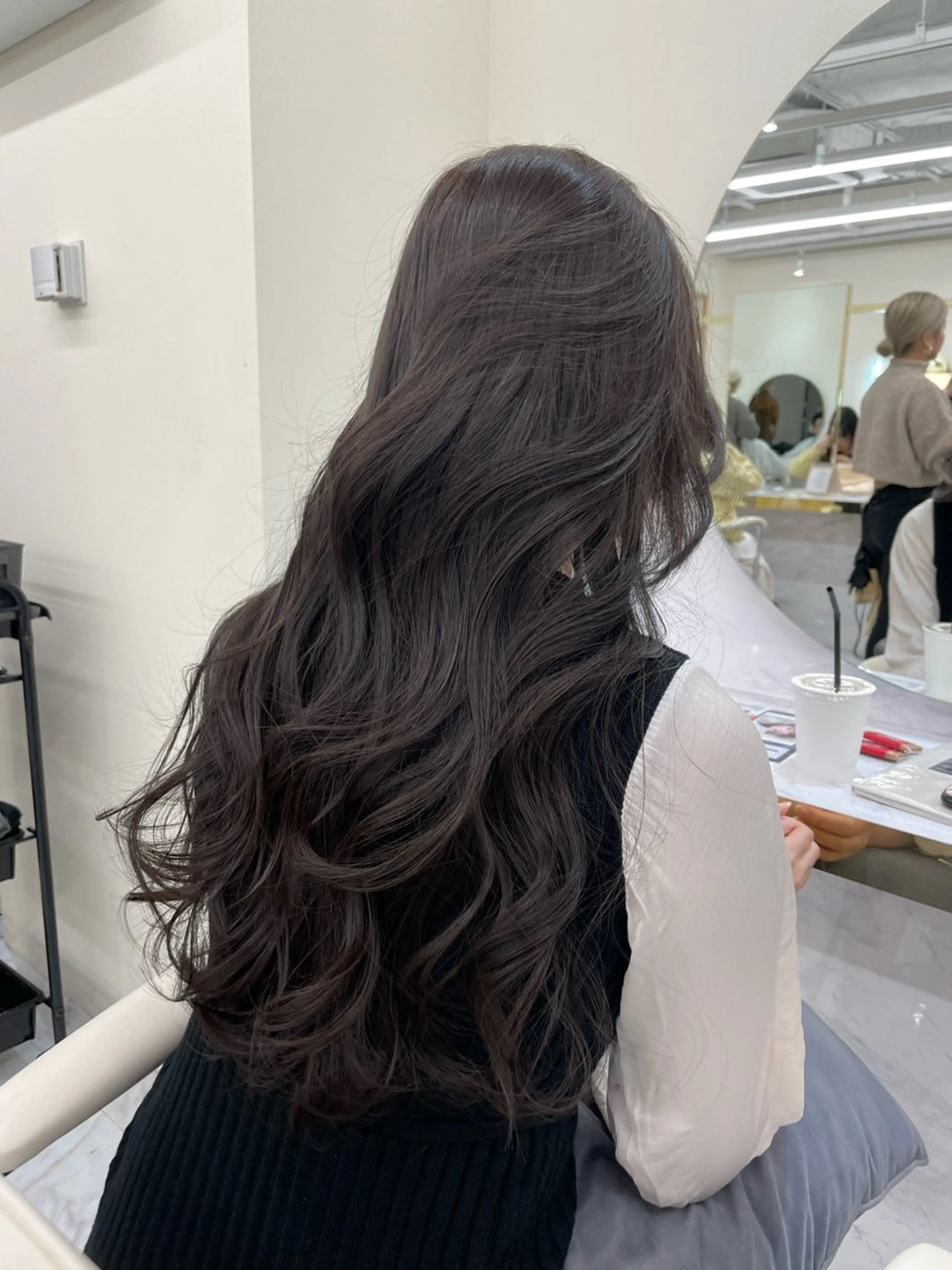 ロング カラー ヘアアレンジ 透明感カラー グレージュ カット ヘアカラー トリートメント 髪質改善特化 🫧松野力也のヘアスタイル
