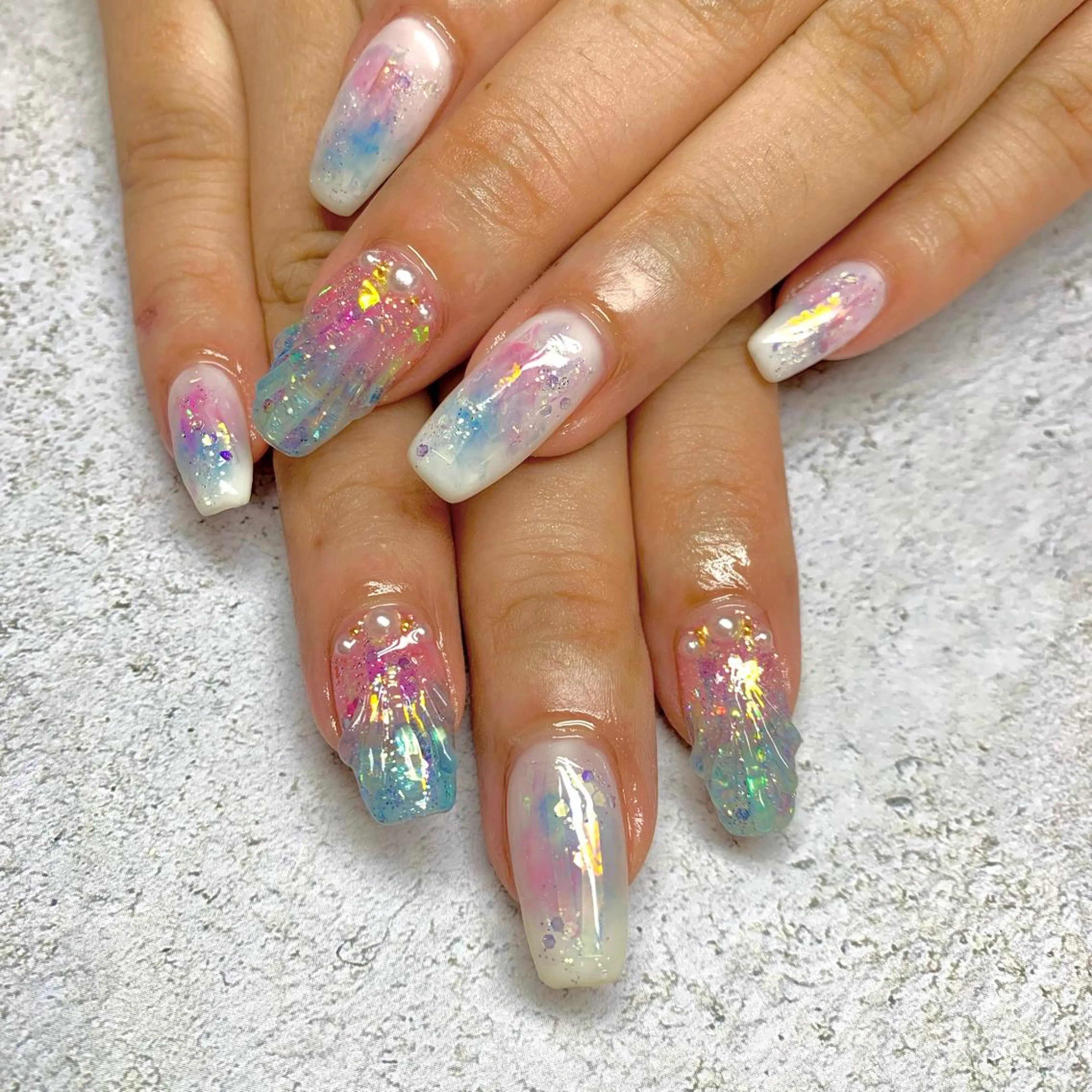 ネイル ハンドネイル nail atelier  new moon所属・デザイン可愛いサロン new moonのネイルデザイン