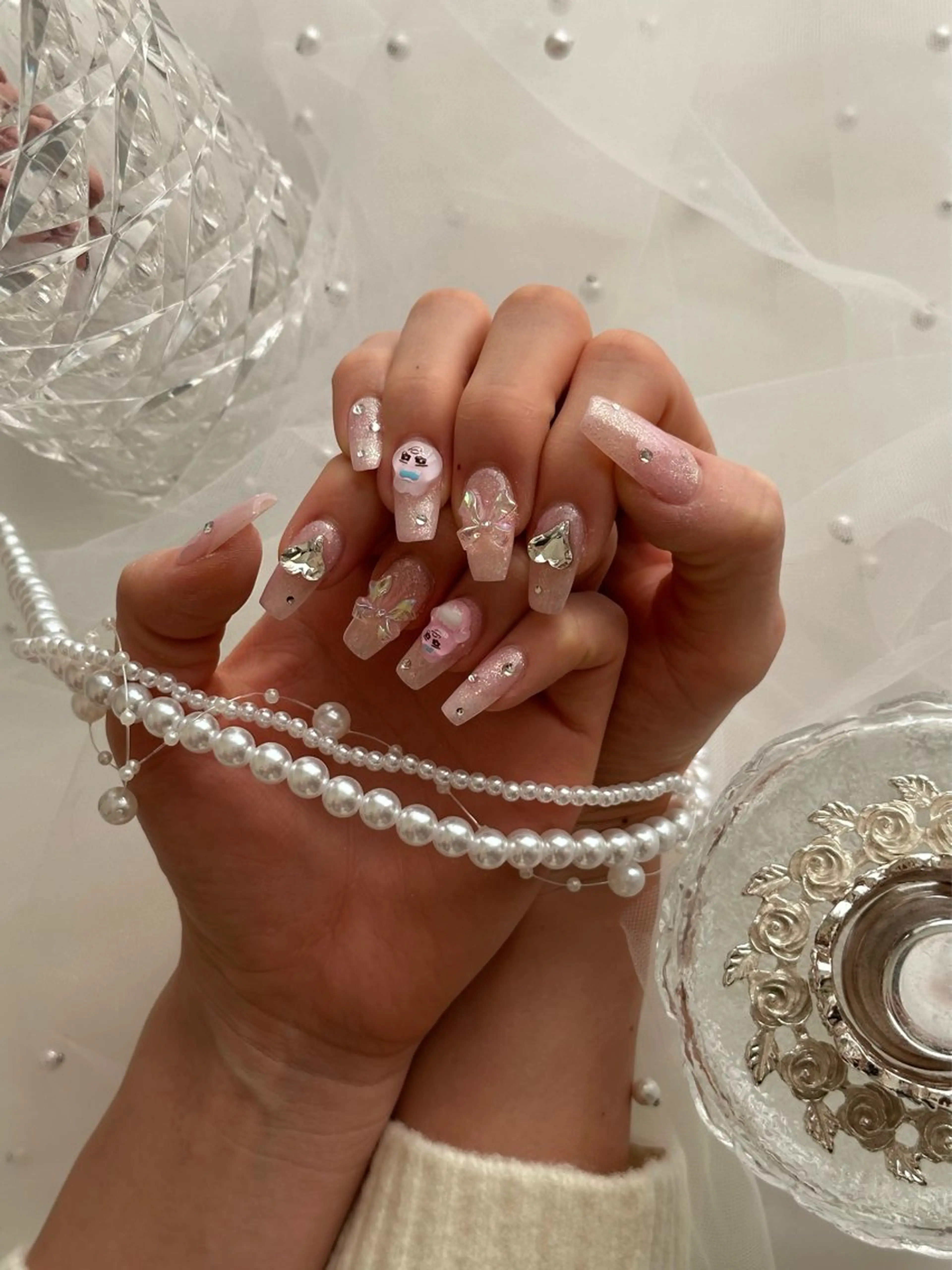 ネイル ハンドネイル CREVIO小美玉店 店長RIRIのネイルデザイン