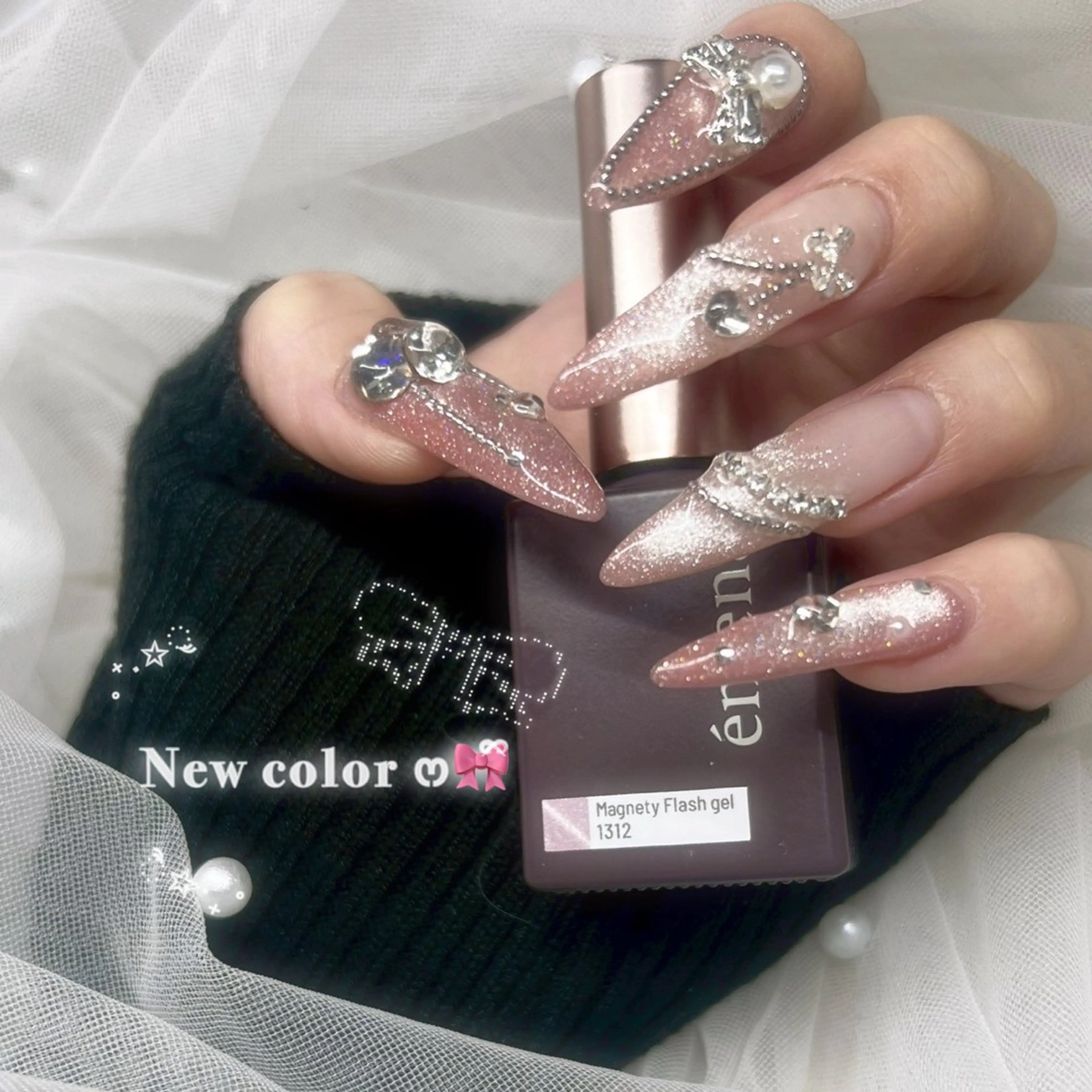 ネイル ハンドネイル coco.nail/ y2k/ワンホンのネイルデザイン