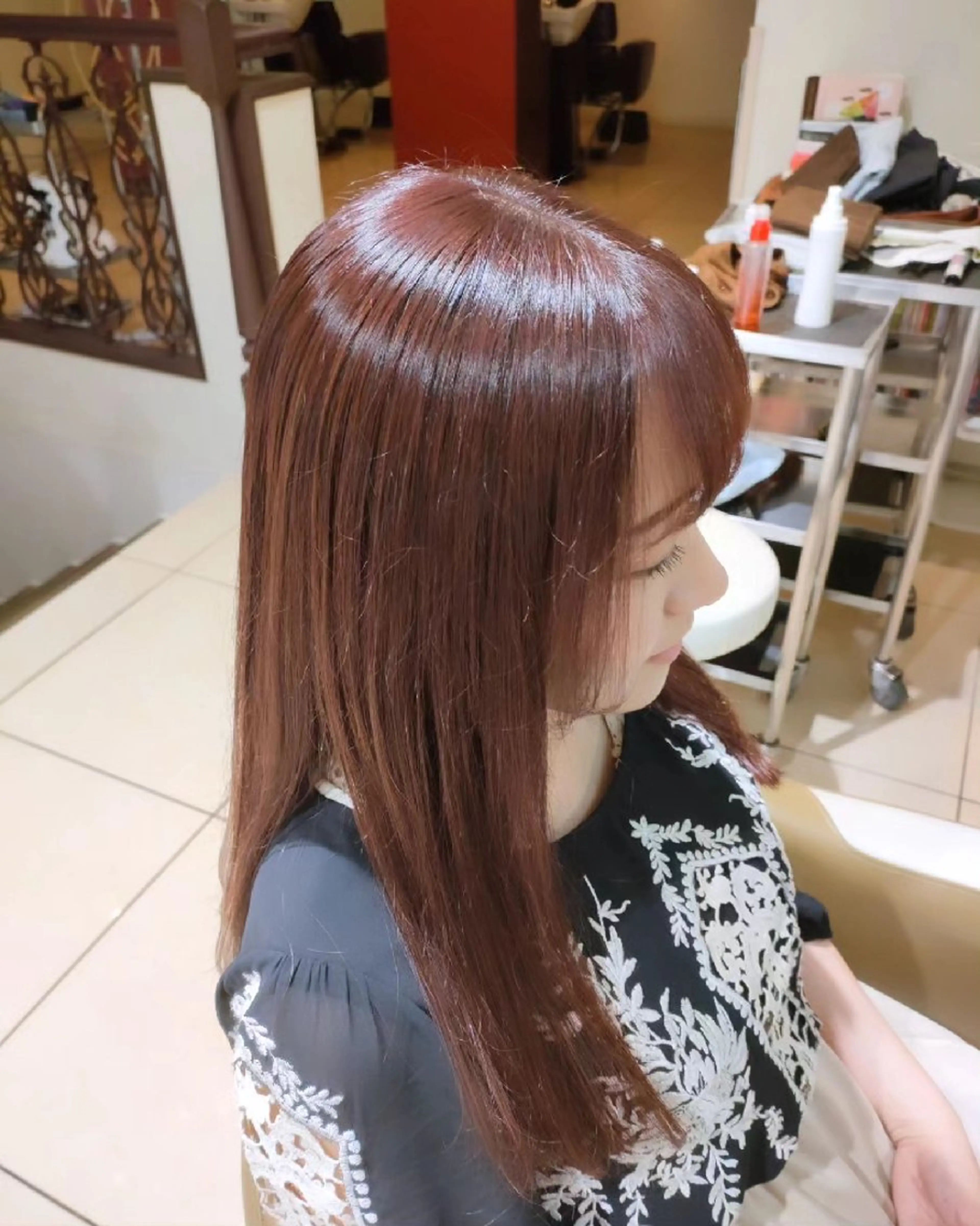 カット+ワンメイクカラー+20分ヘッドスパの写真