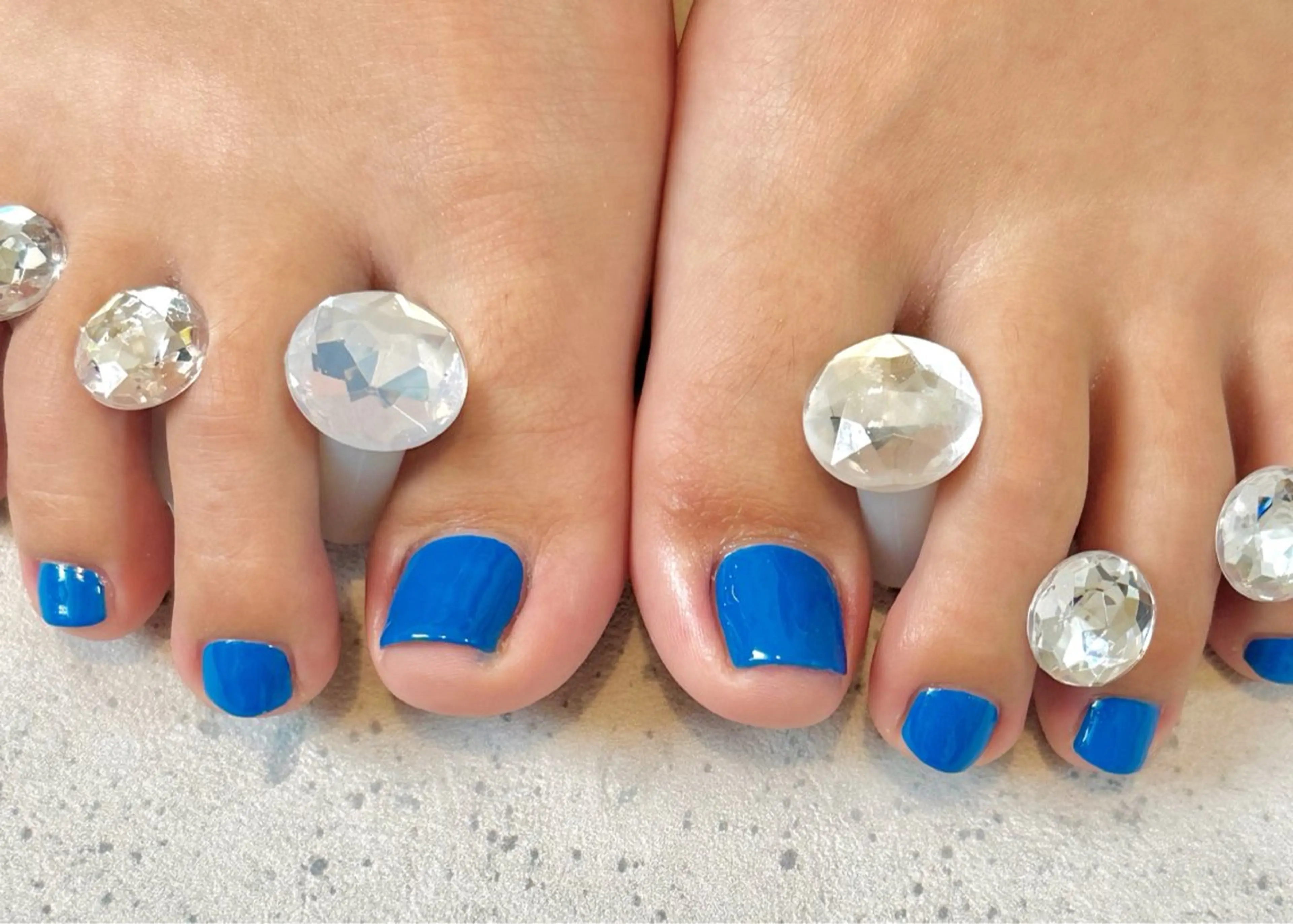 【フットネイル】ワンカラー🎨の写真