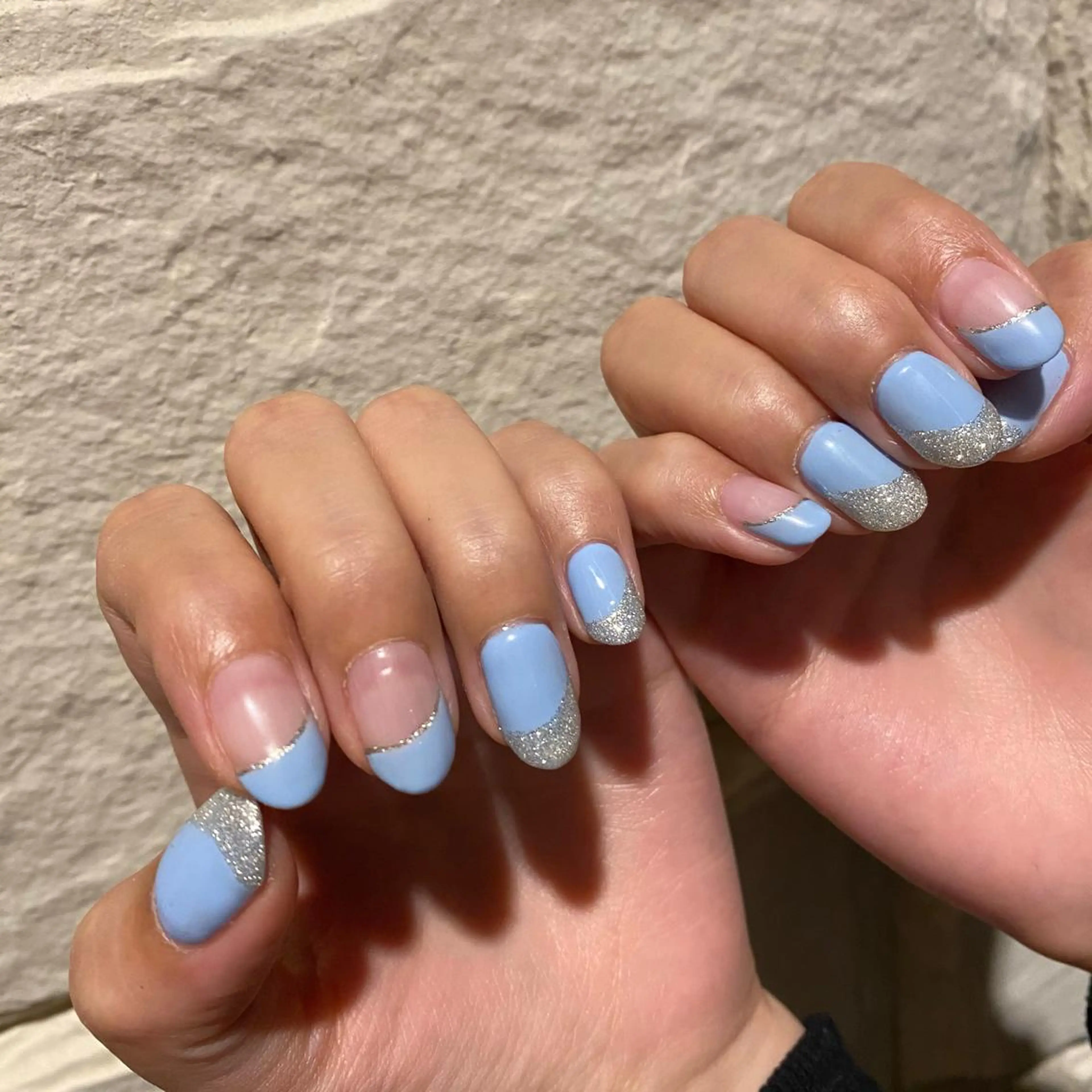 ネイル フレンチネイル 斜めフレンチ mimin. by felimo所属・mimin. by felimoのネイルデザイン