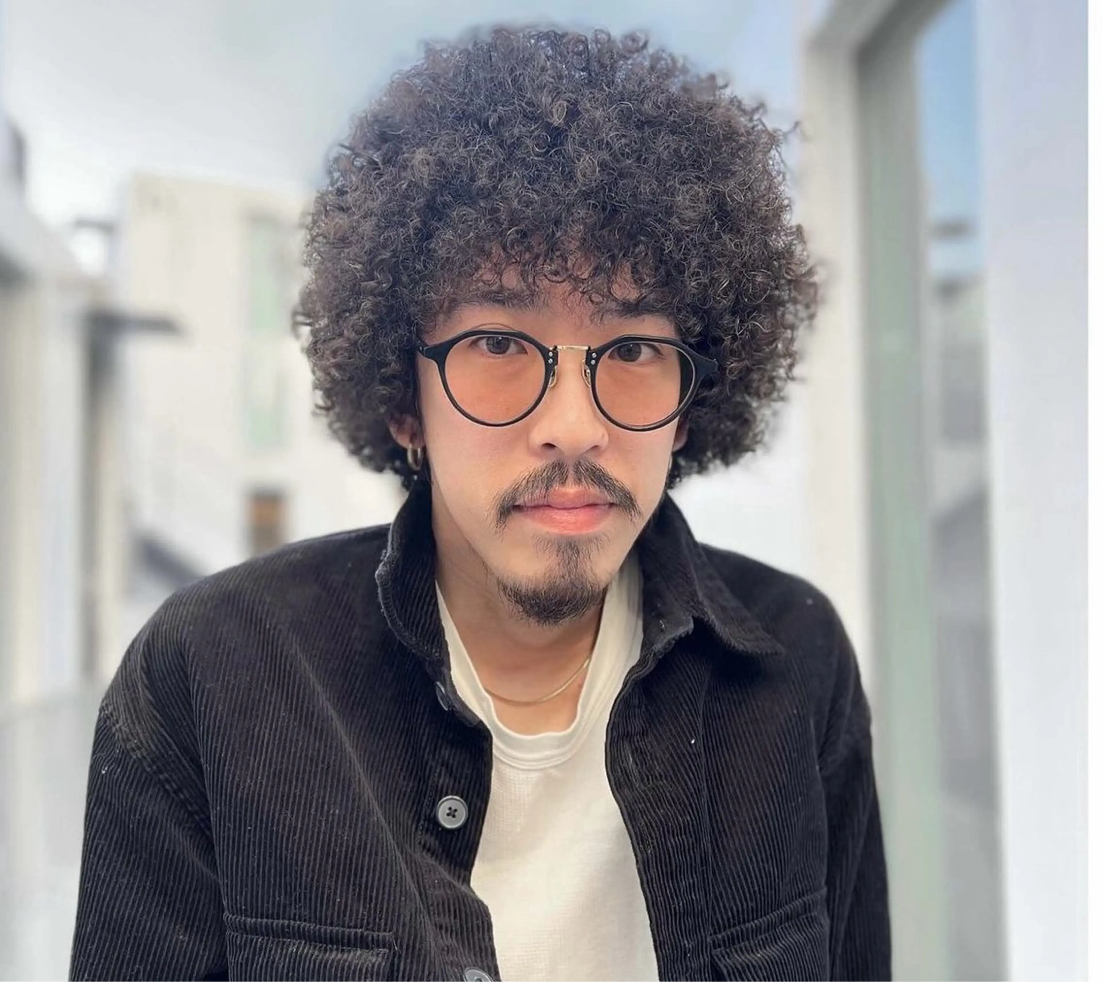 アフロパーマ🧑‍🦱の写真