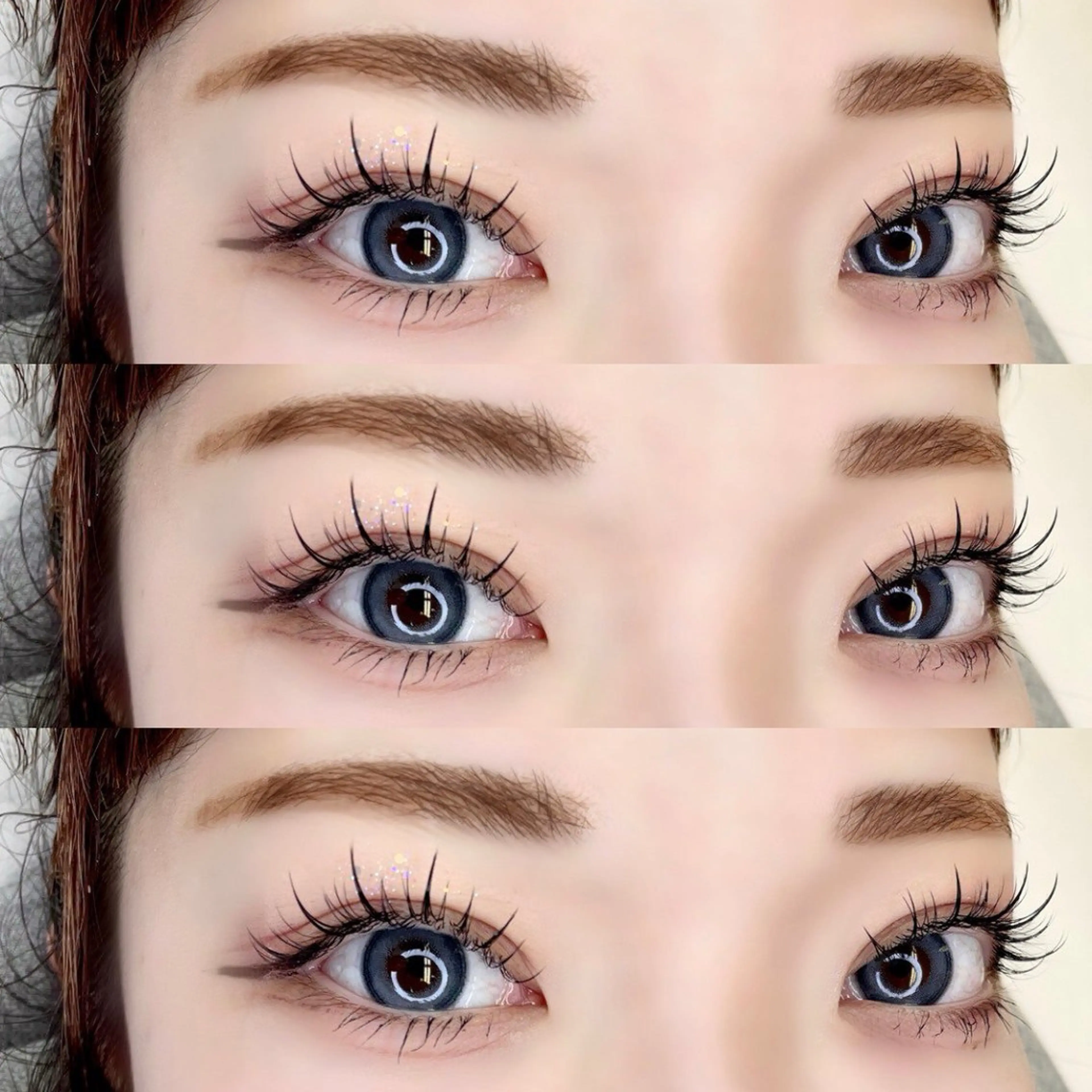 マツエク・マツパ eye＋nano所属・韓国風束感まつ毛🩵 Nozomiの眉毛・アイブロウイメージ