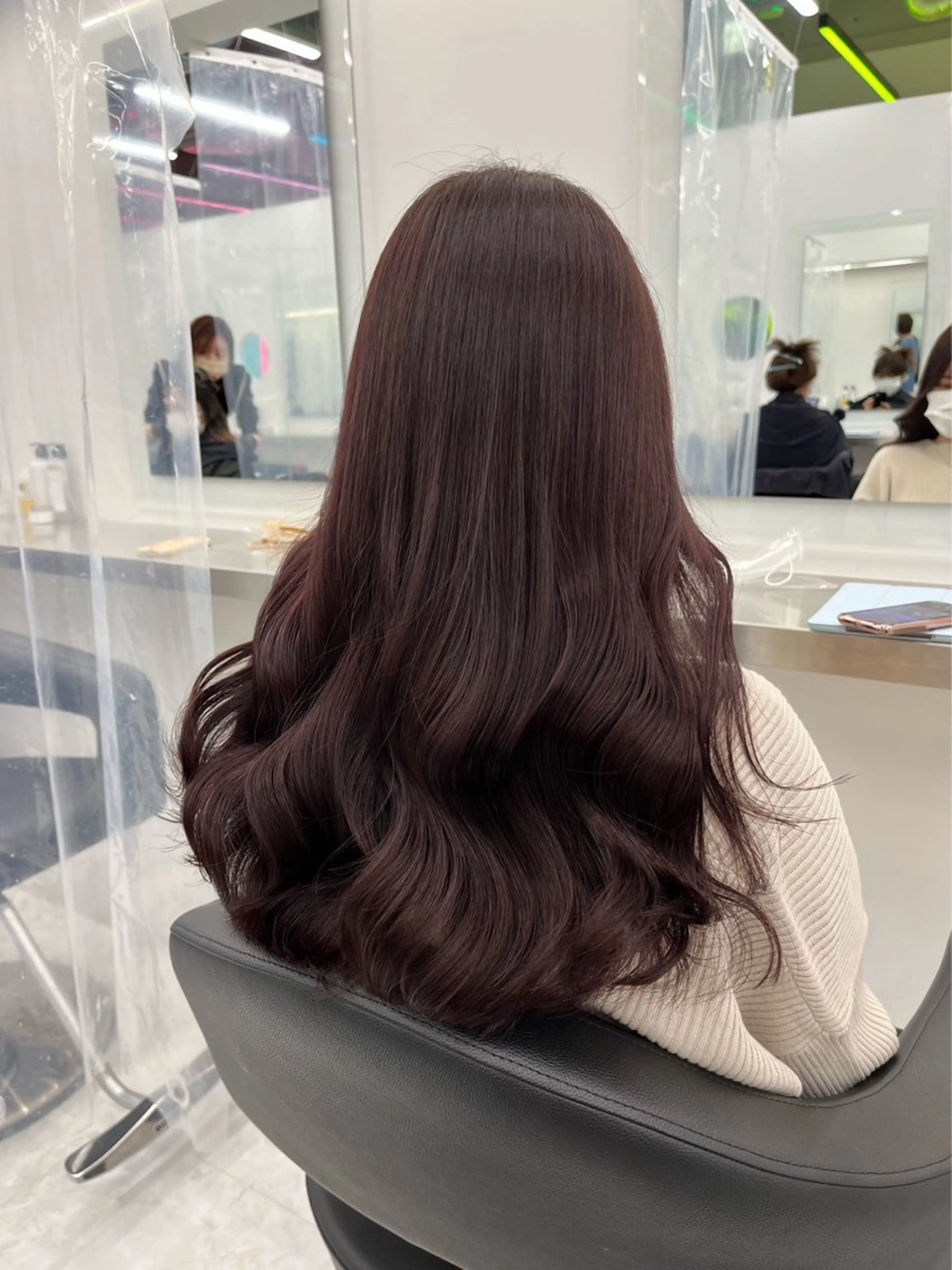 ロング カラー 表参道/透明感カラー /暗髪/ジュキヤのヘアスタイル