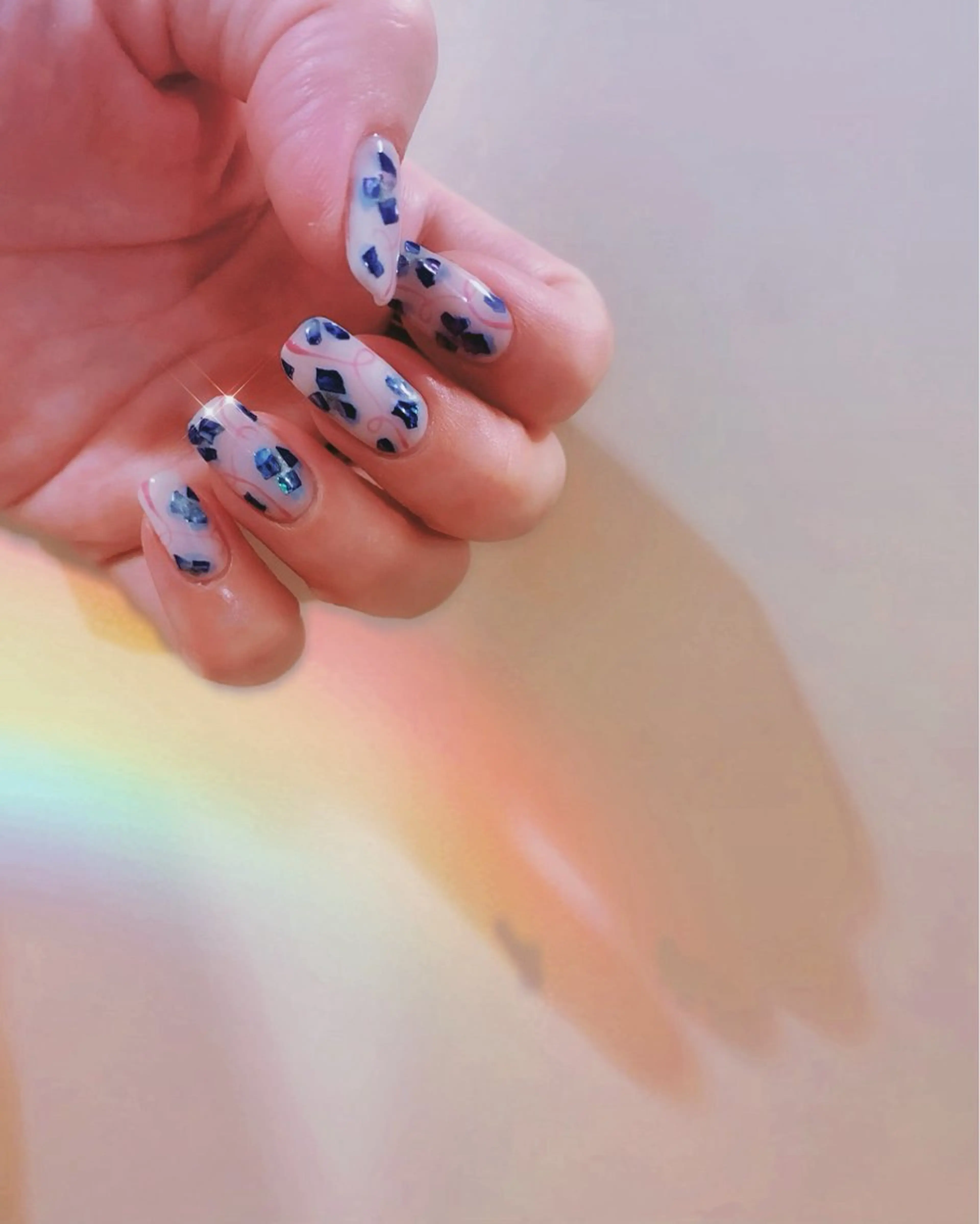 ネイル ガーリー 春ネイル ハンドネイル ネイルパレス【デザ イン/恵比寿】のネイルデザイン