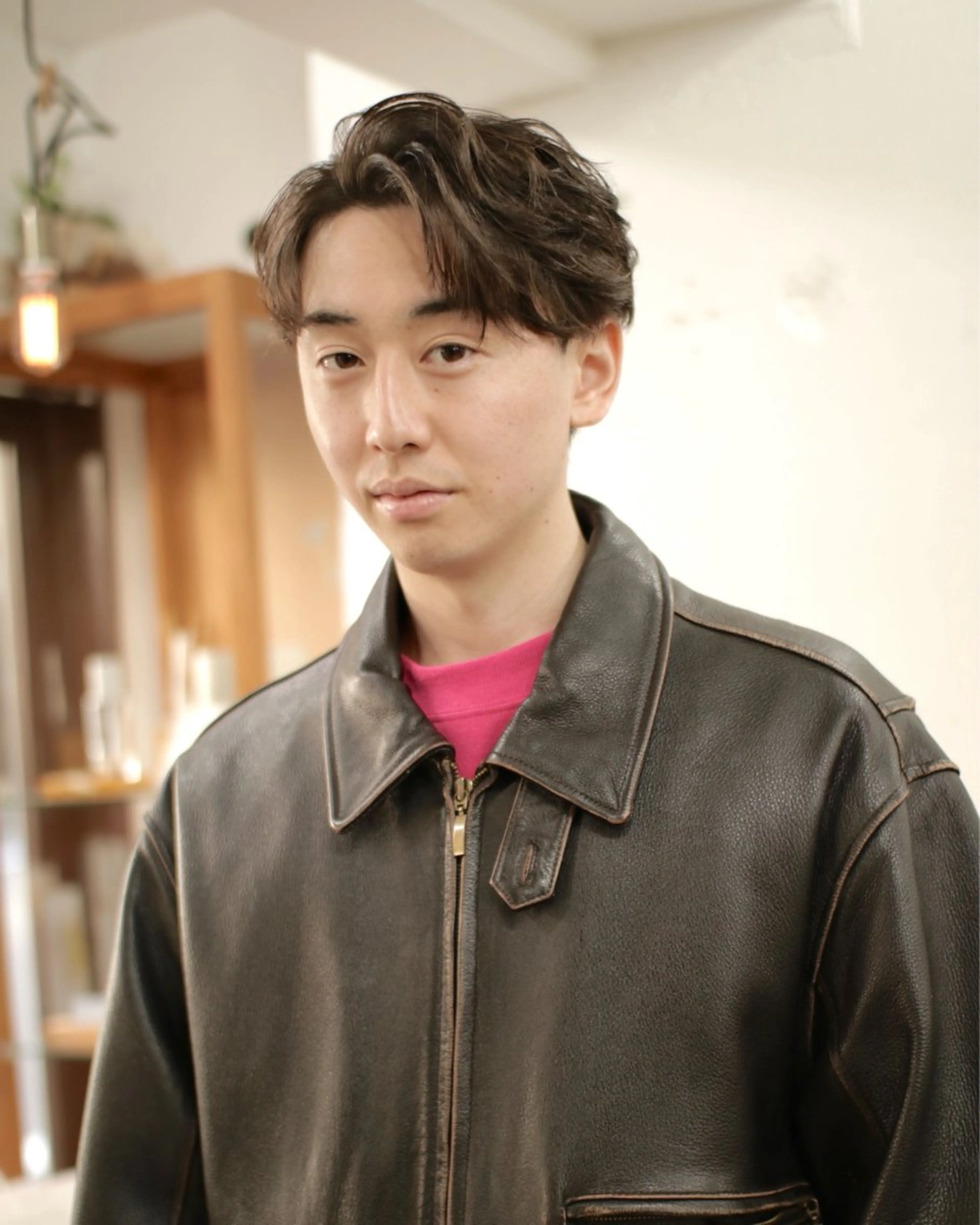 ショート メンズ カット 木村陸弥 似合わせ 透明感カラー🌿のヘアスタイル