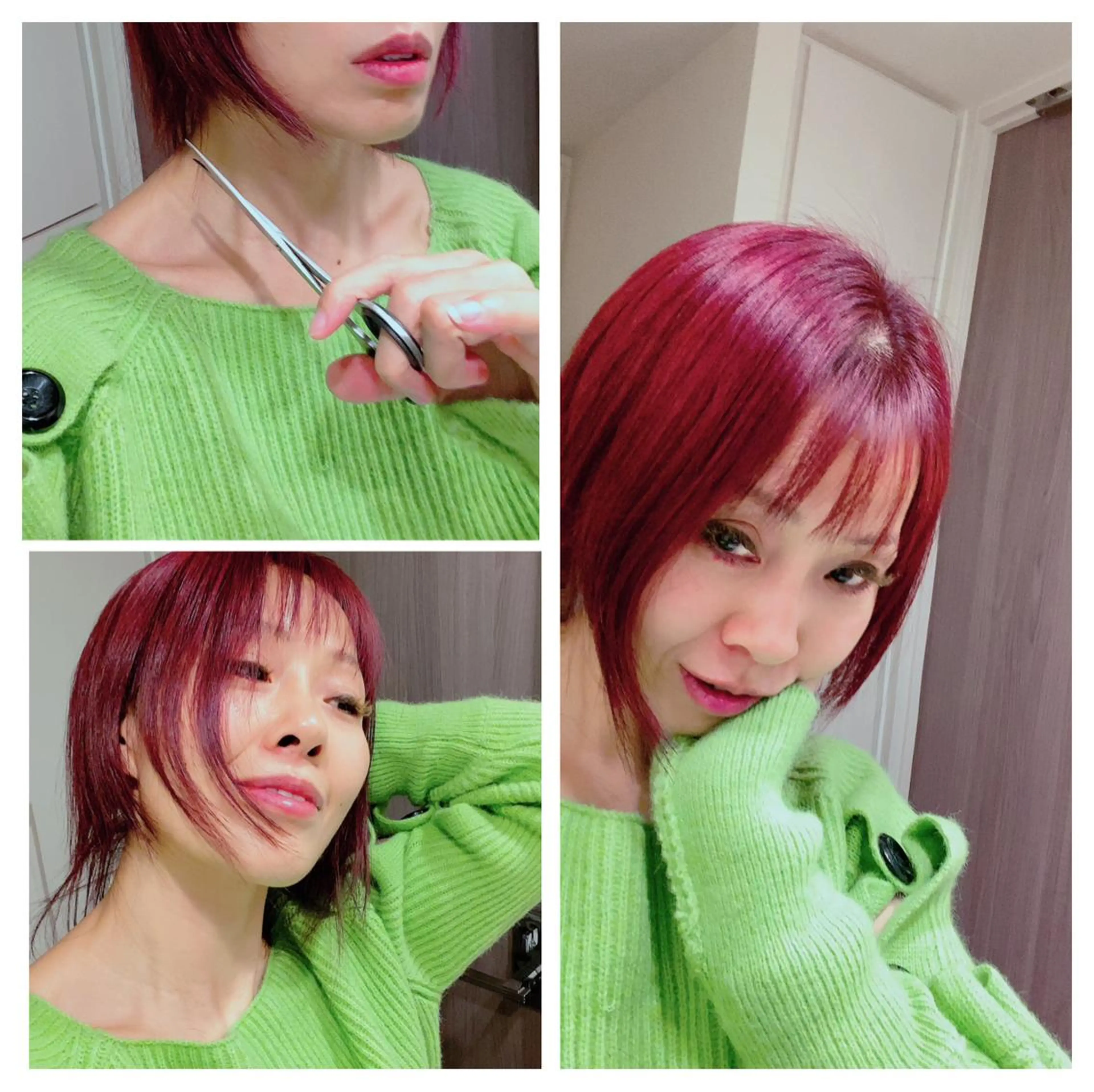 マツエク・マツパ カラーマツエク ボリュームラッシュ 神山 ビューティー・アイのマツエク・マツパデザイン