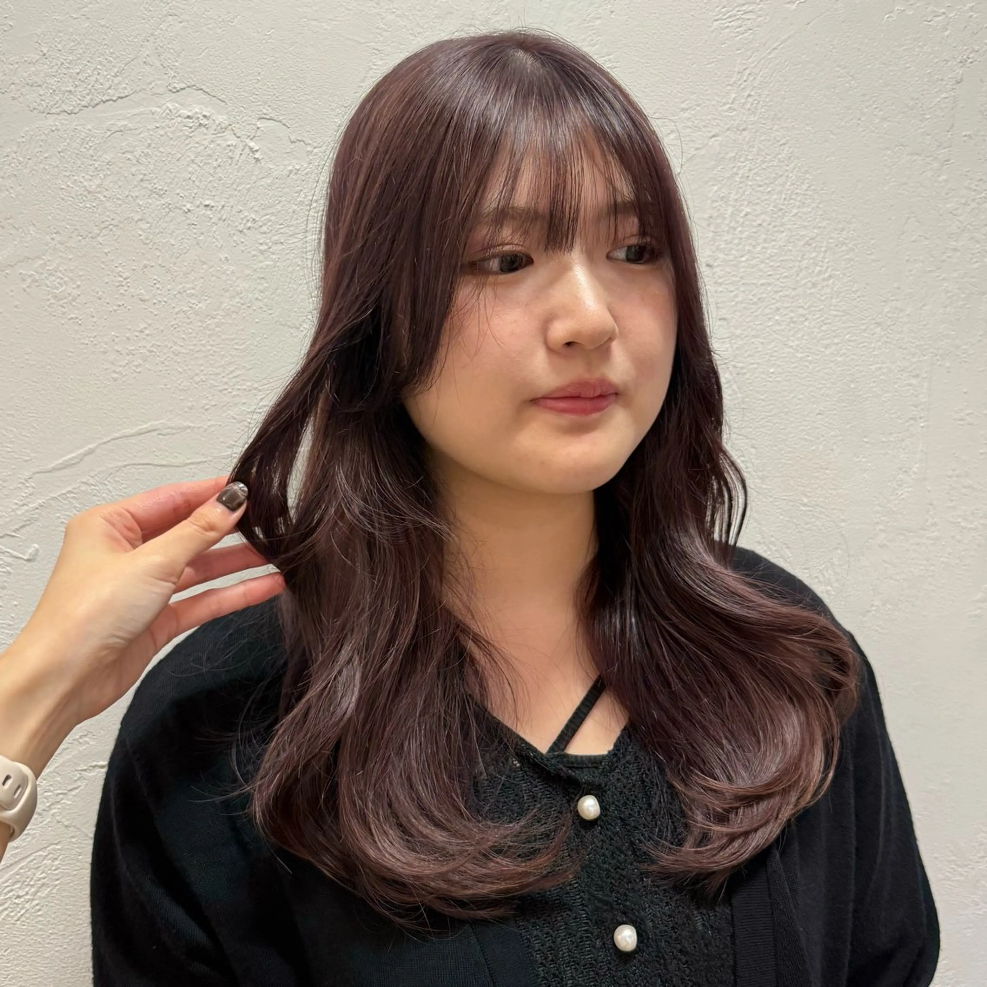 ロング カラー ヘアカラー Lomalia もえか/ボブパーマのヘアスタイル