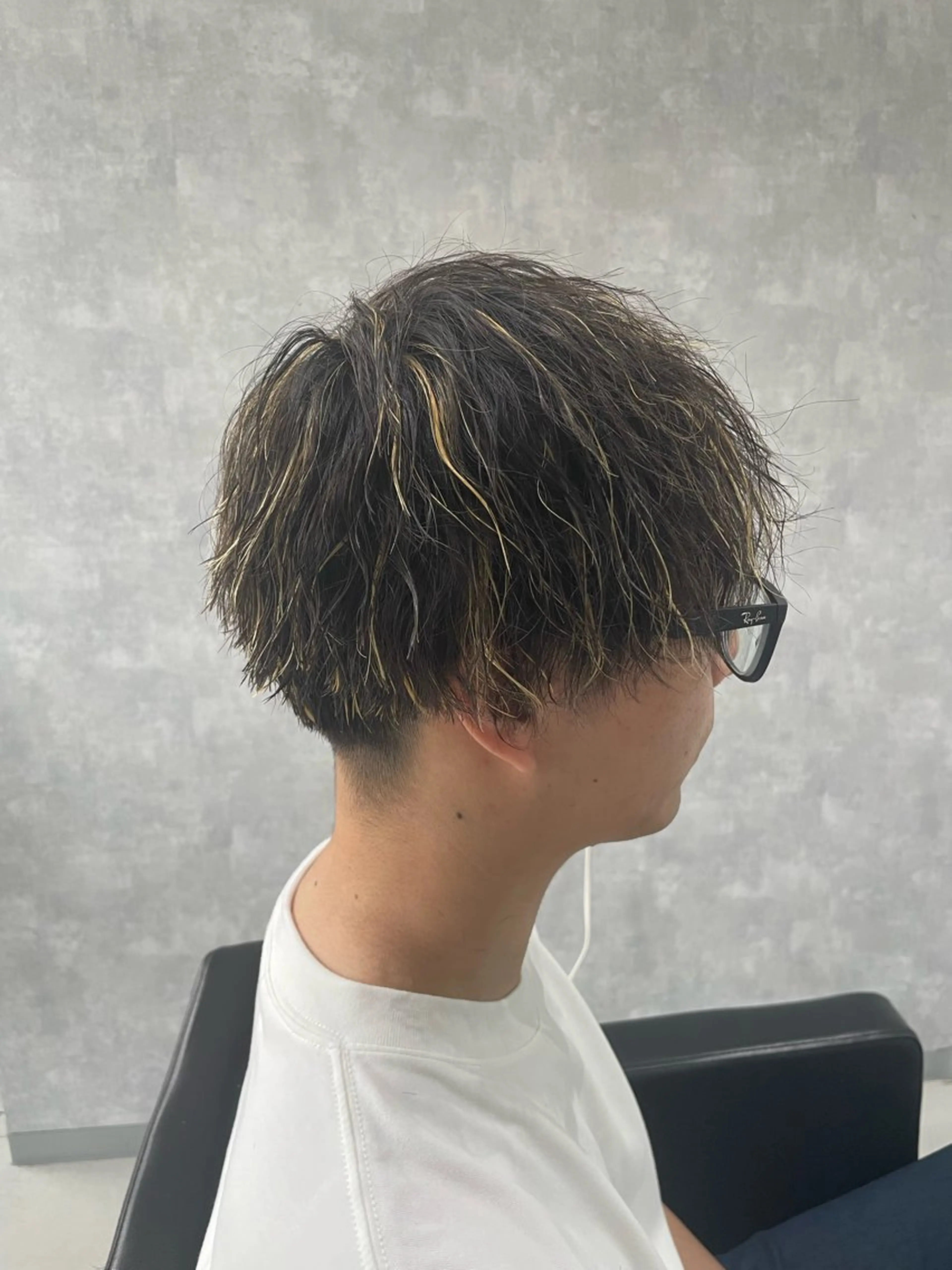 カラー パーマ メンズ メンズ特化/高畑/ 加藤寿気也のヘアスタイル