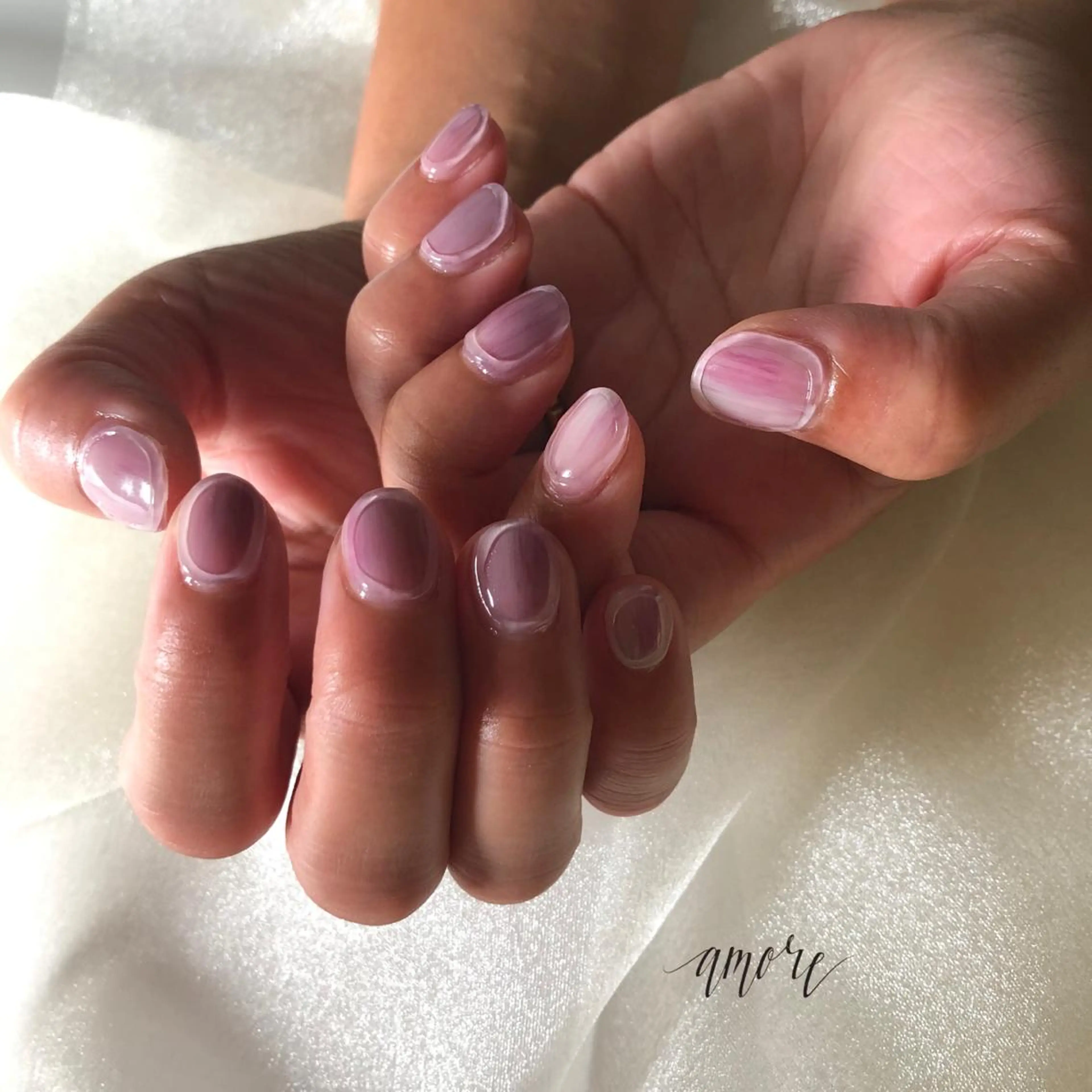 ネイル ジェルネイル 氷ネイル・うるうるネイル マグネットネイル ミラーネイル ニュアンスネイル You kyehwaのネイルデザイン