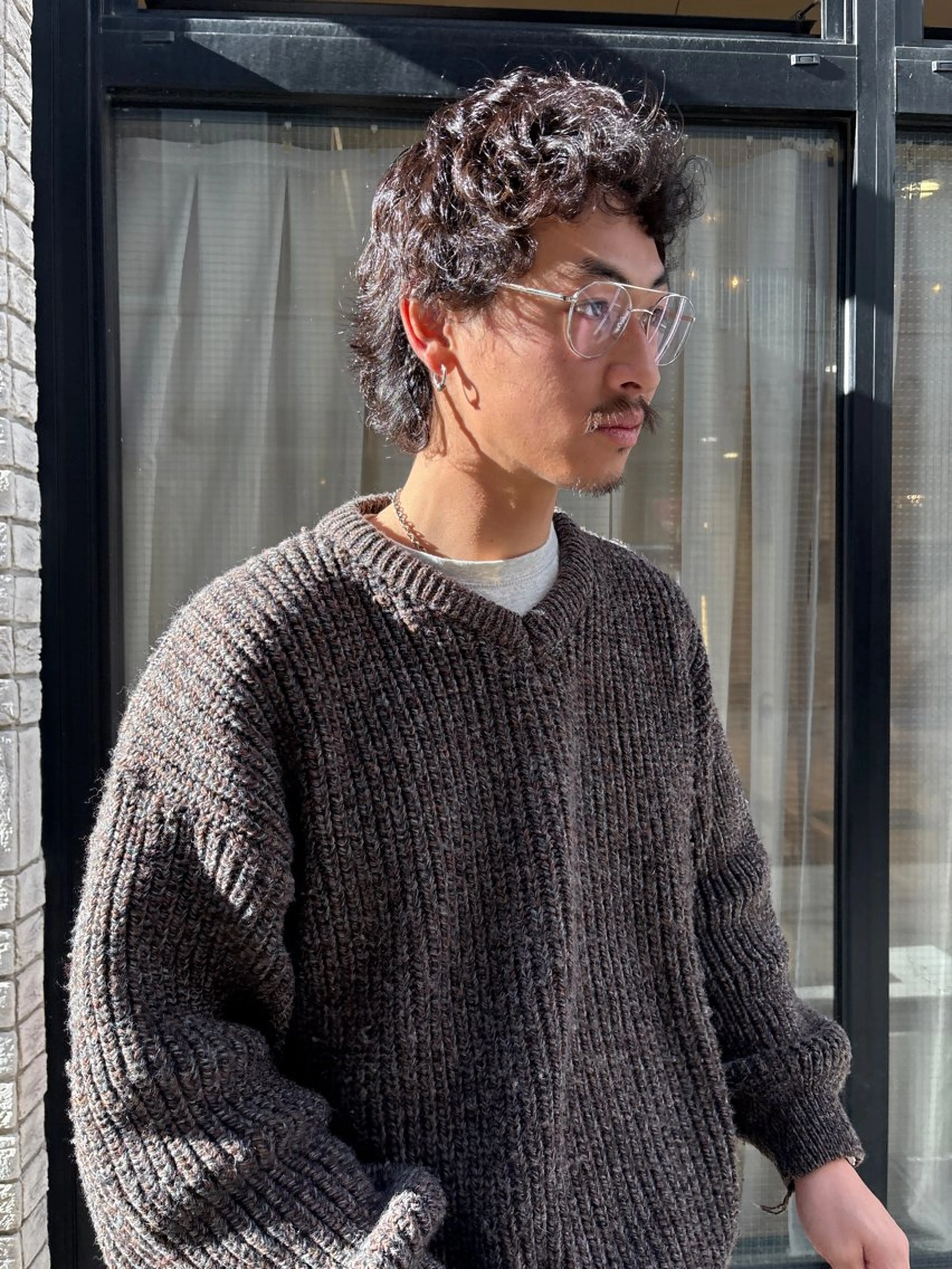 ショート パーマ メンズ パーマ/ラフパーマ /ボブパーマ/HYOのヘアスタイル