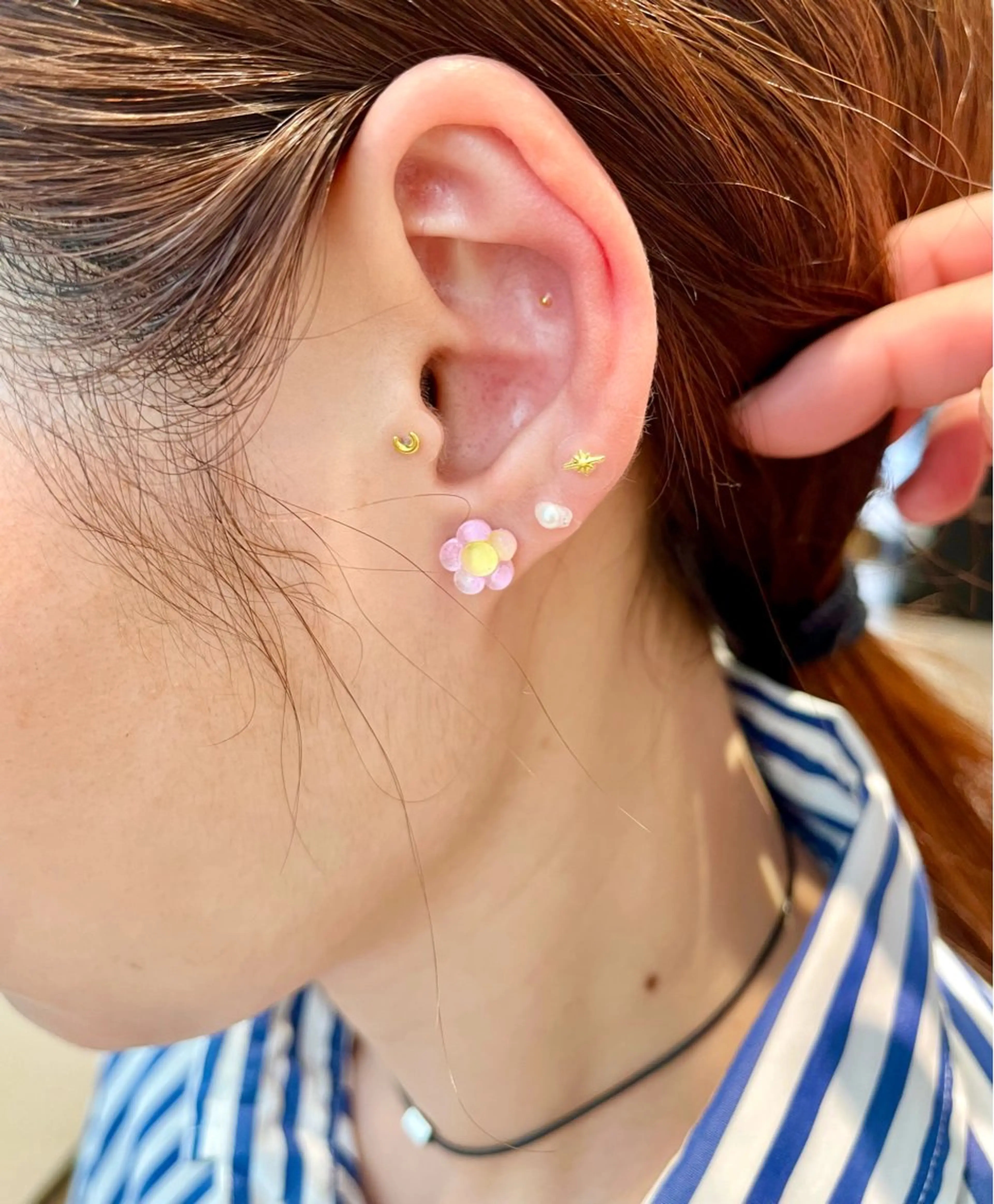 【期間限定】カット+耳つぼジュエリー6粒💎の写真