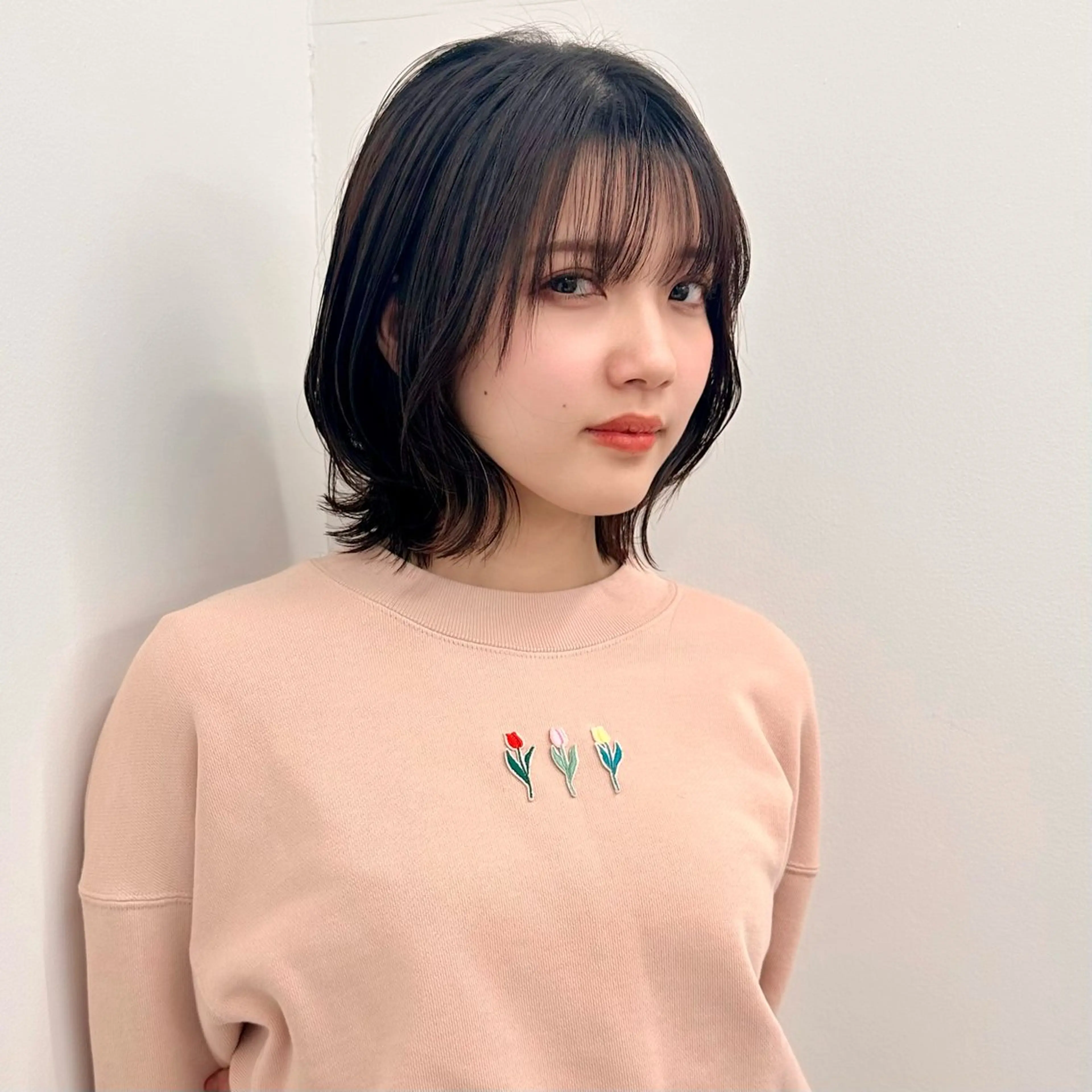 ミディアム カラー カット ヘアカラー トリートメント ブリーチなし/レイヤ ー特化🌈Tommyのヘアスタイル