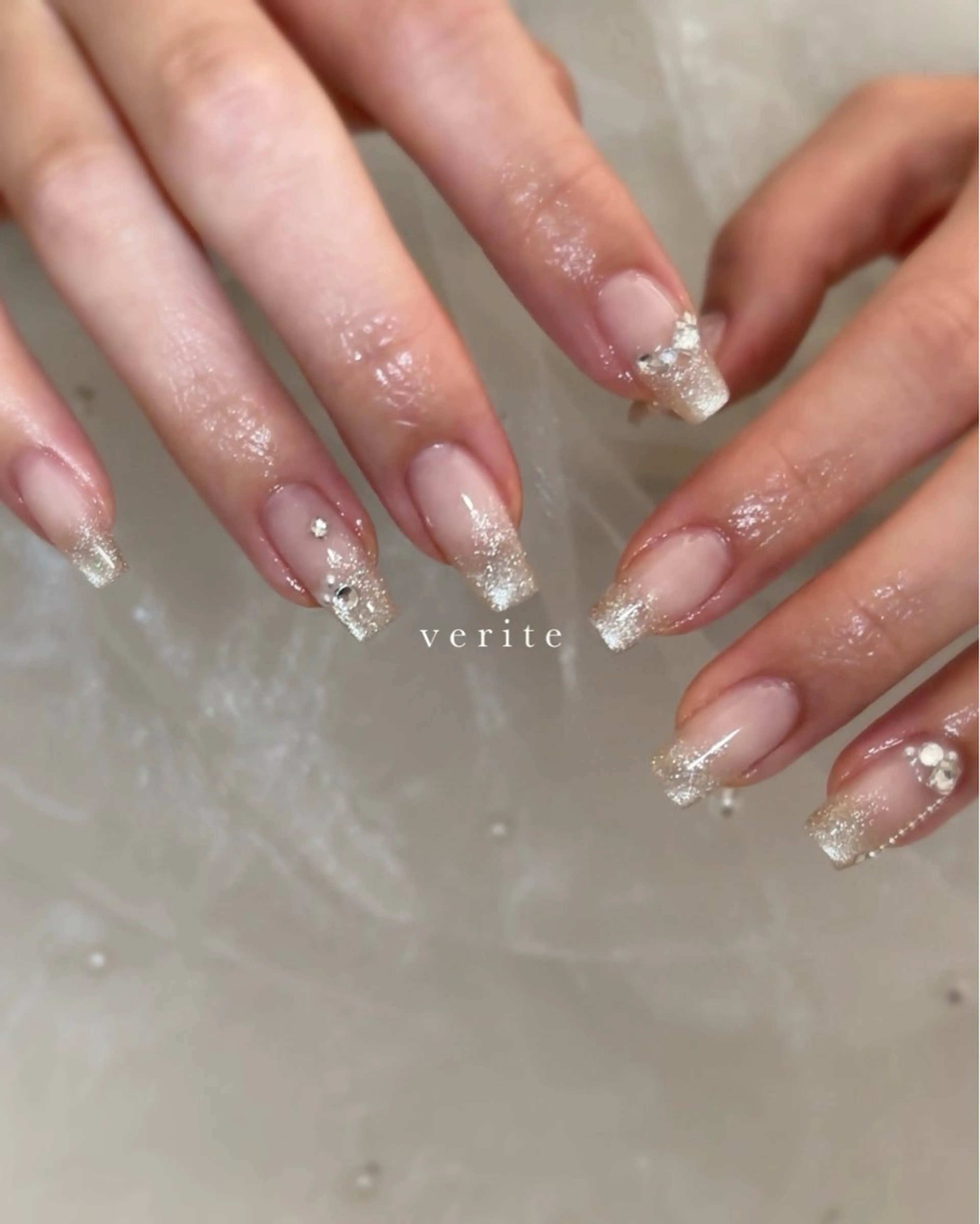 ネイル グラデーション ハンドネイル vérite nailのネイルデザイン