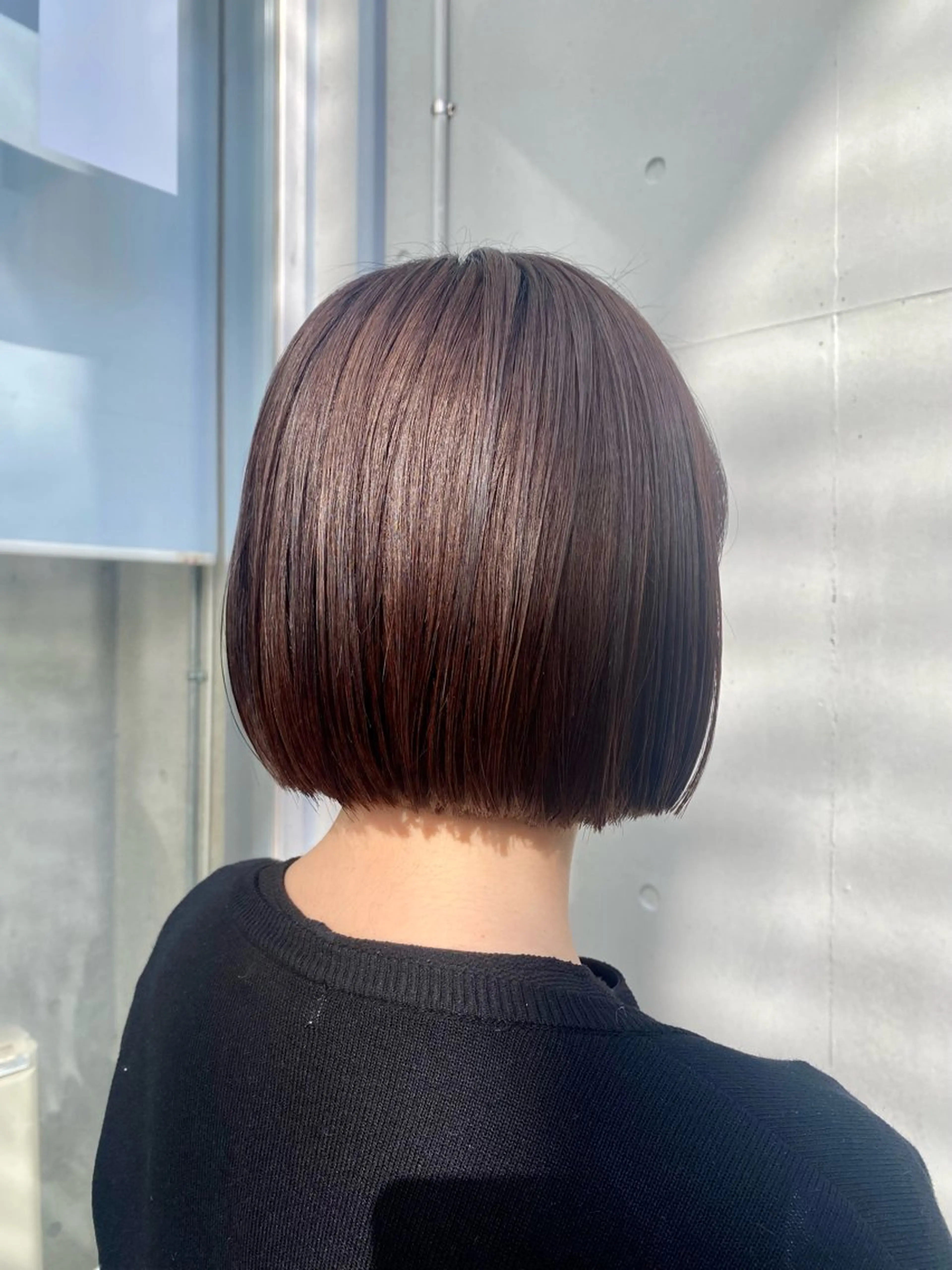 ショート 切りっぱなしボブ ボブ RENJISHI  KICHIJOJI所属・🌈🧡ヤマダ ヒロナ🌈🧡のヘアスタイル