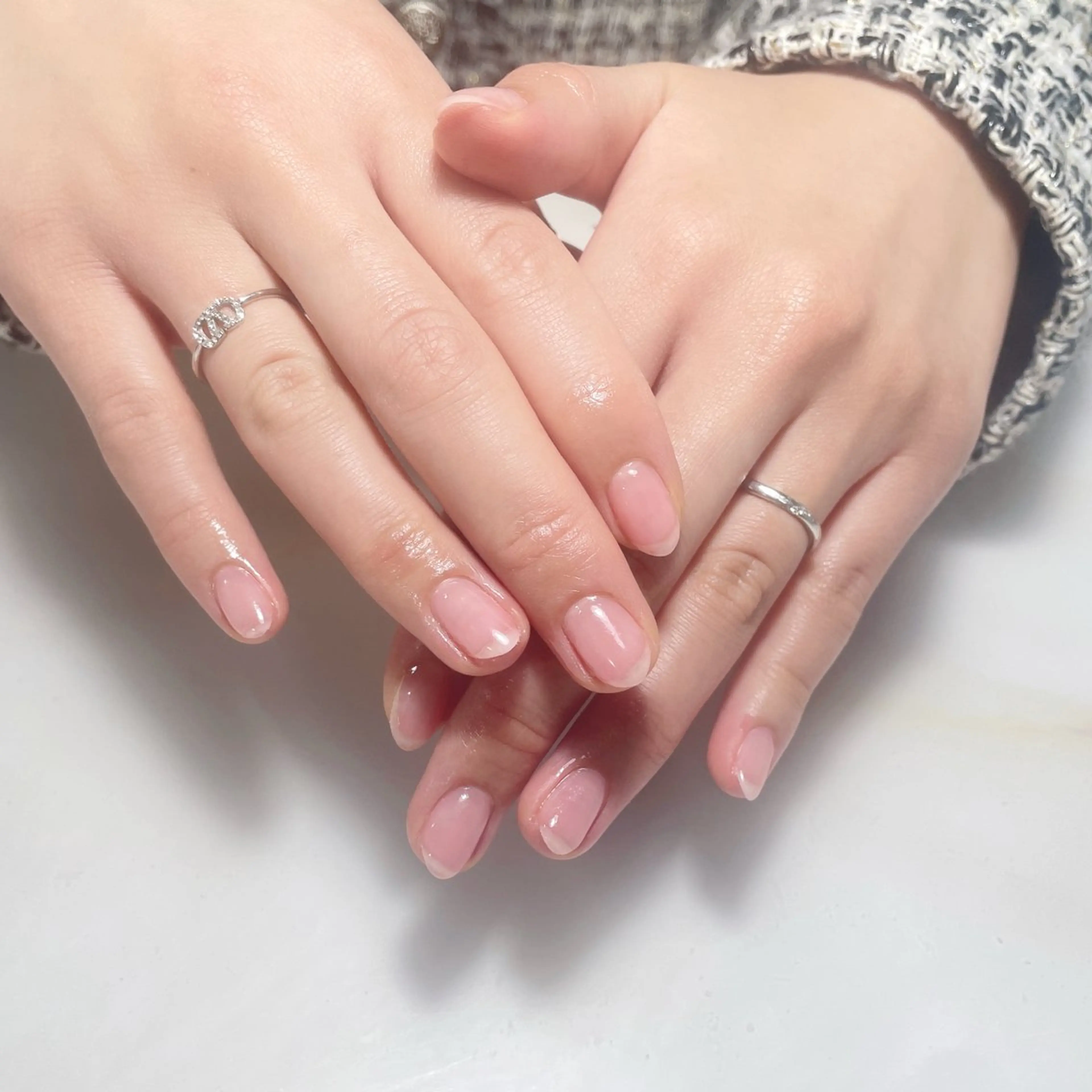 ネイル アートネイル フレンチネイル ジェルネイル グラデーション 韓国ネイル 久保田 マリコのネイルデザイン