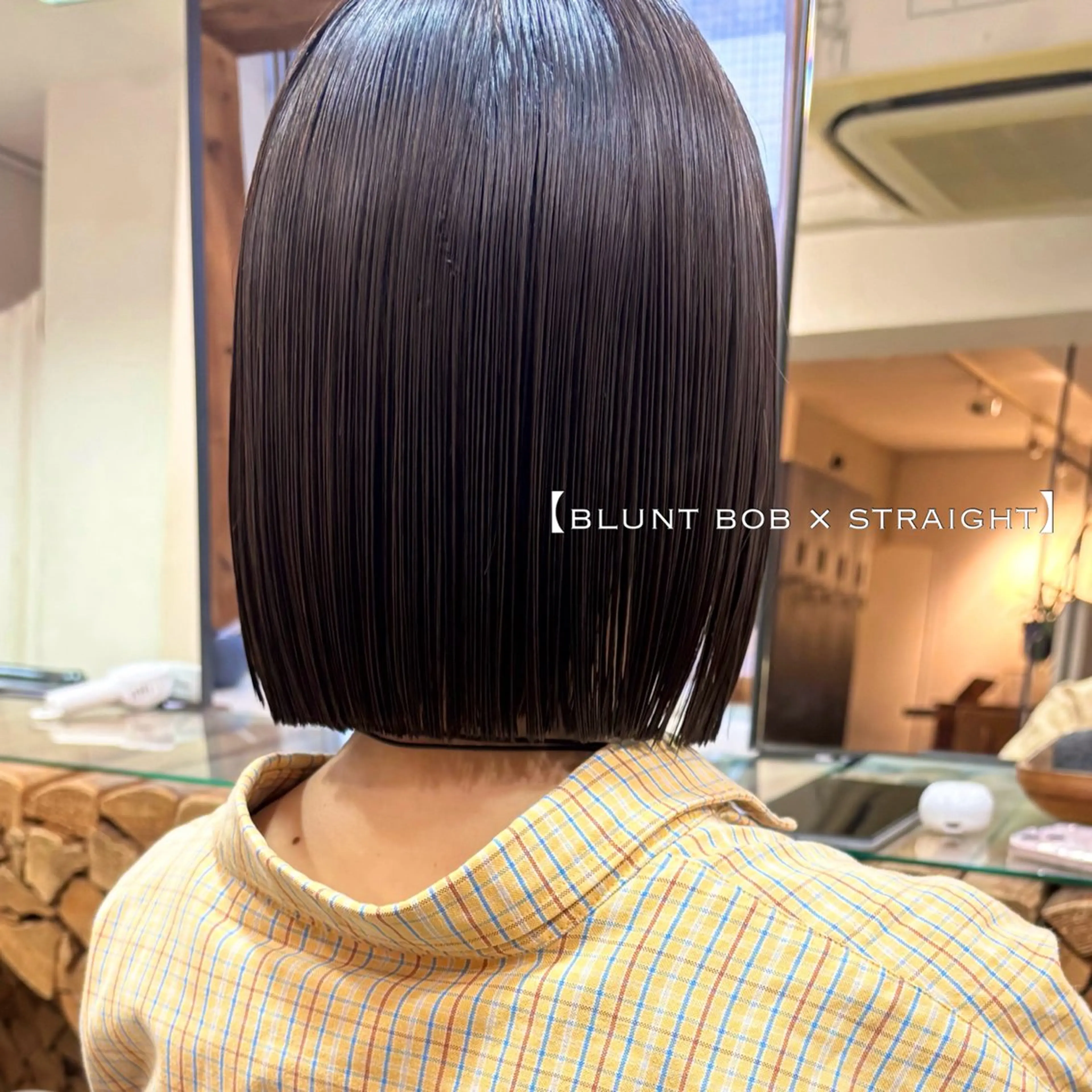 ミディアム パーマ 縮毛矯正 カット 縮毛矯正 ⌇🌹透明感カラー 🌹ᴍᴇɢᴜᴍɪ ⌇のヘアスタイル