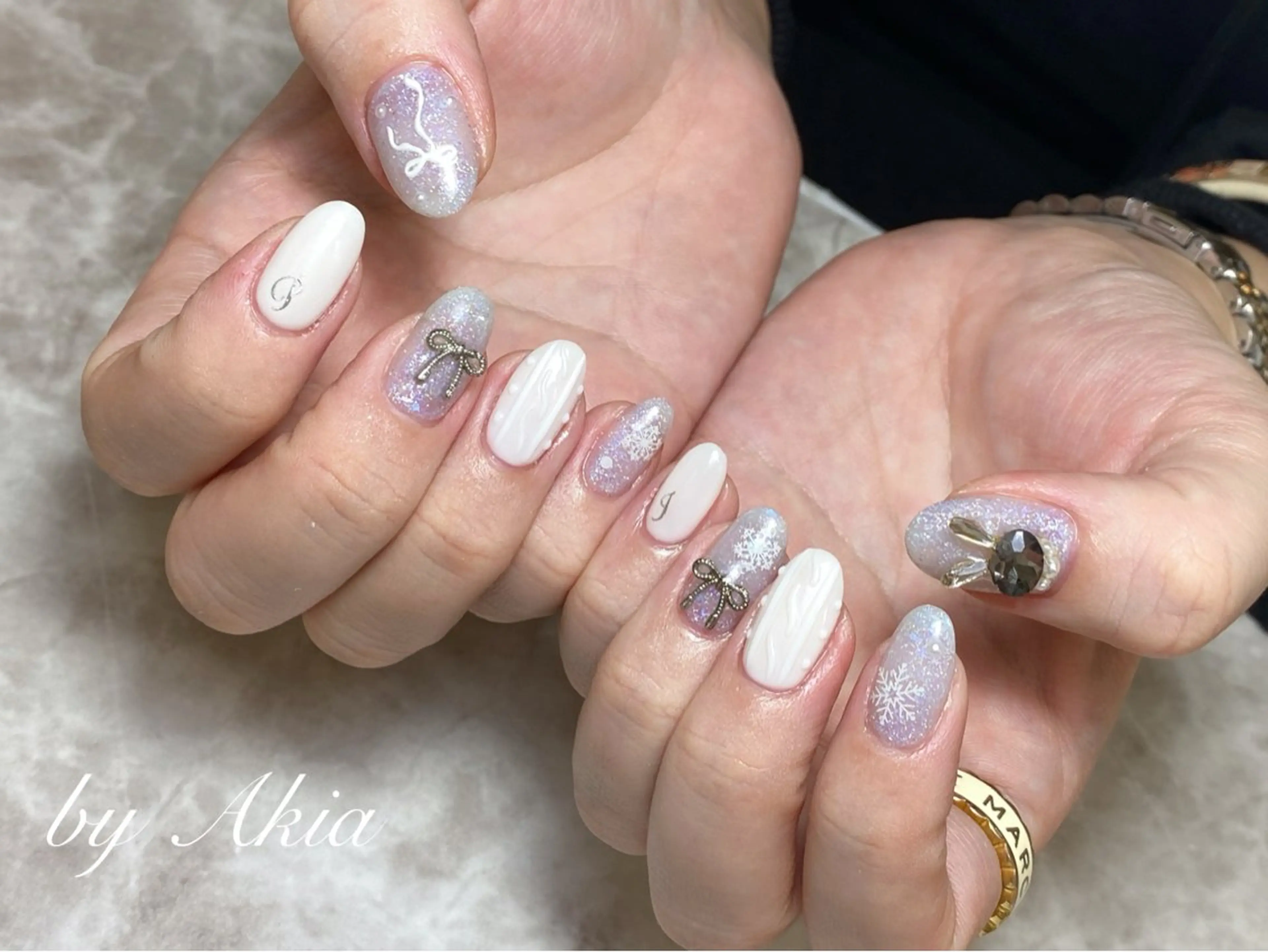 ネイル w wのネイルデザイン