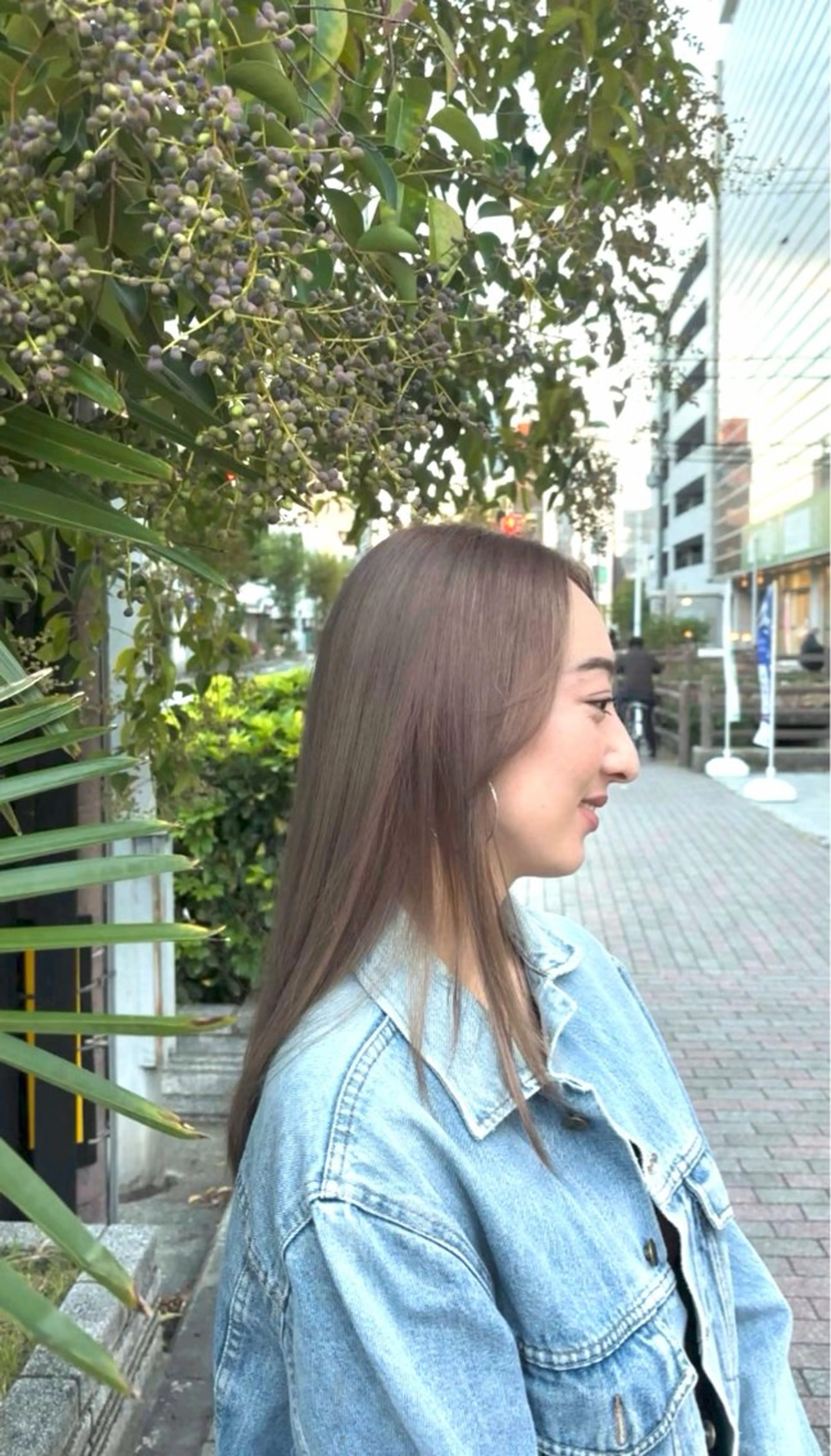 セミロング ヘアカラー tidehair こうき Wカラーのヘアスタイル