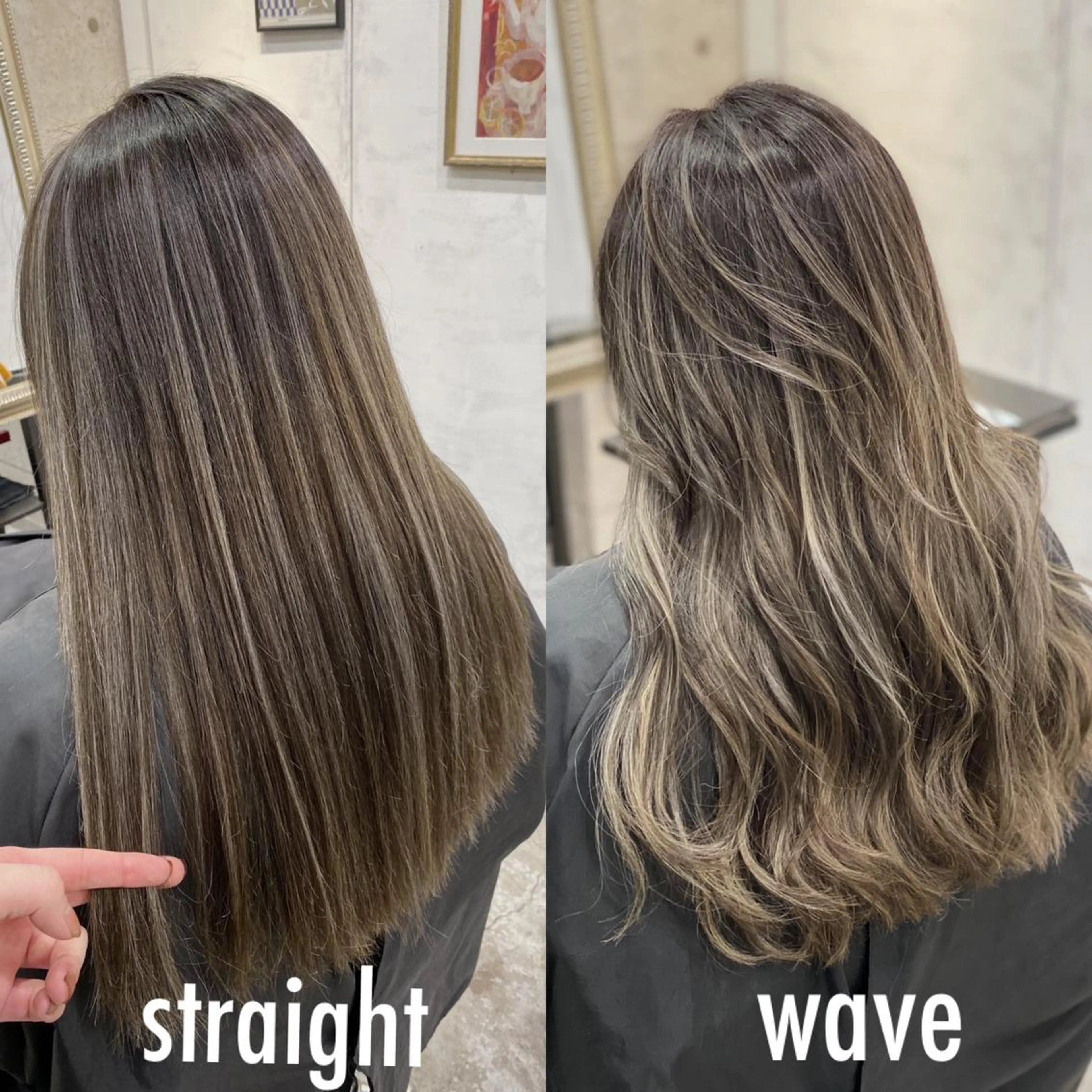 ❤︎大人気❤︎コントラストハイライトカラー +アジアトリートメントの写真