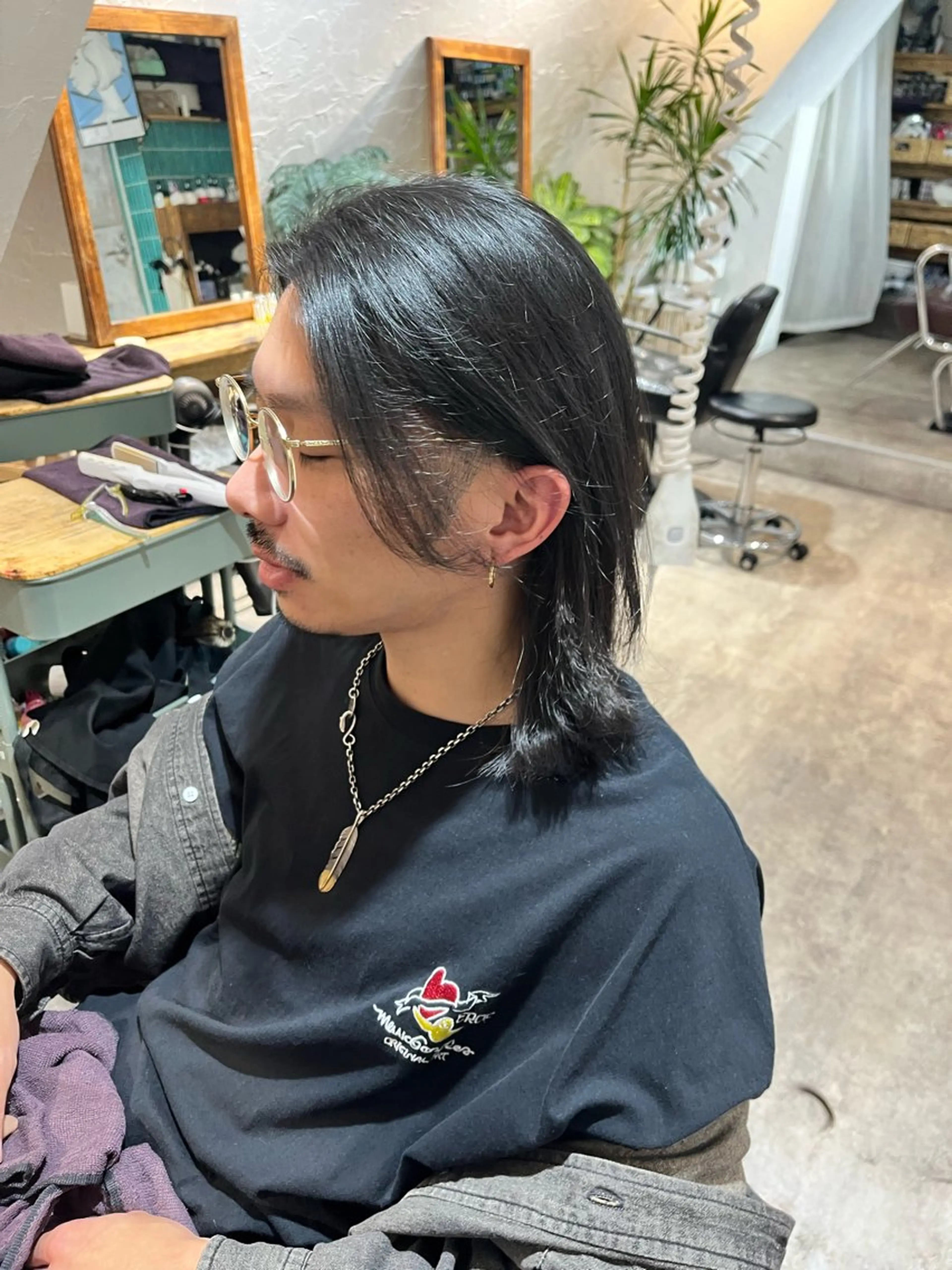 ミディアム 新宿/髪質改善 艶カラー👶Renaのヘアスタイル