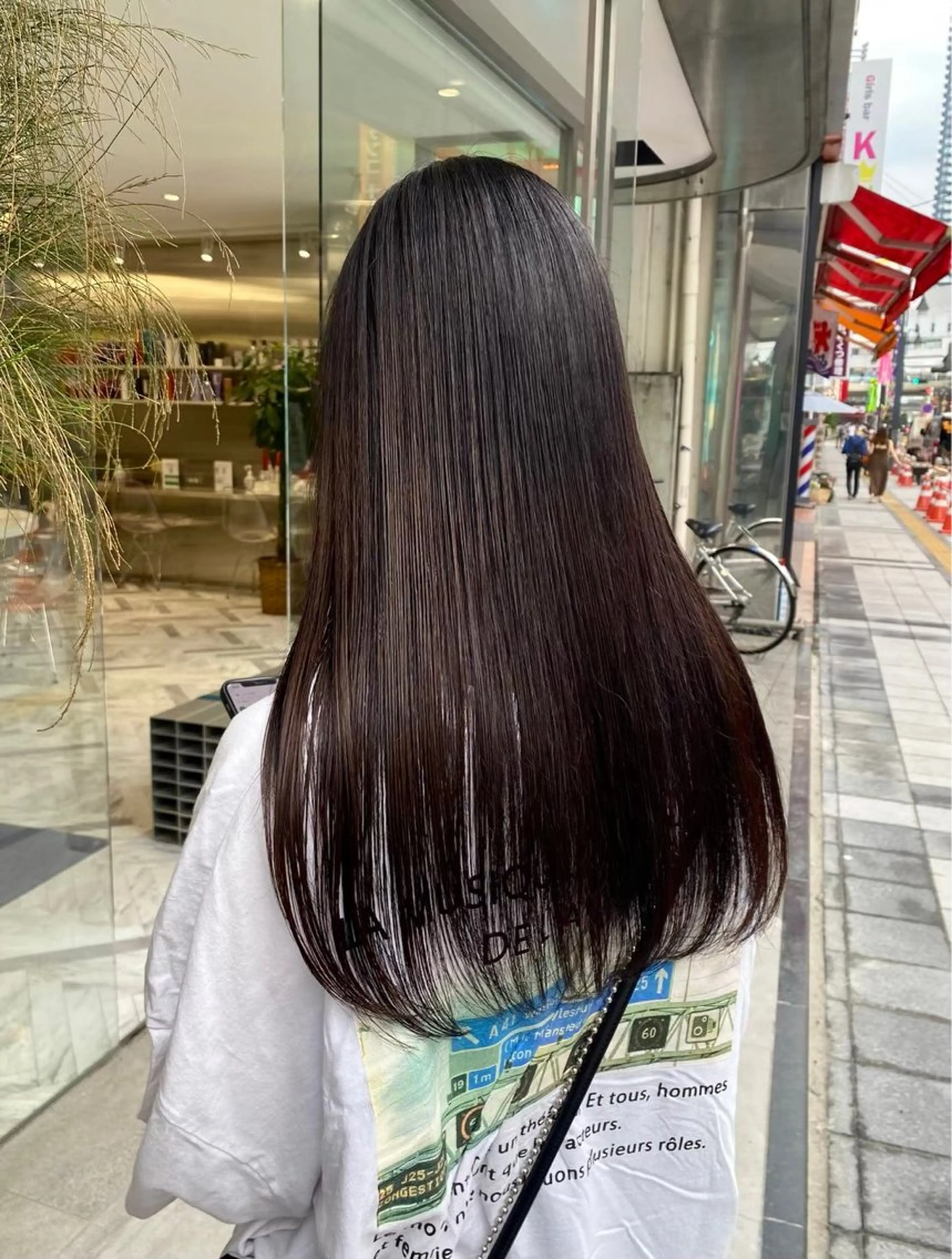 ロング カラー ヘアカラー 透明感ツヤカラー/ アイリスト/ゆきなのマツエク・マツパデザイン