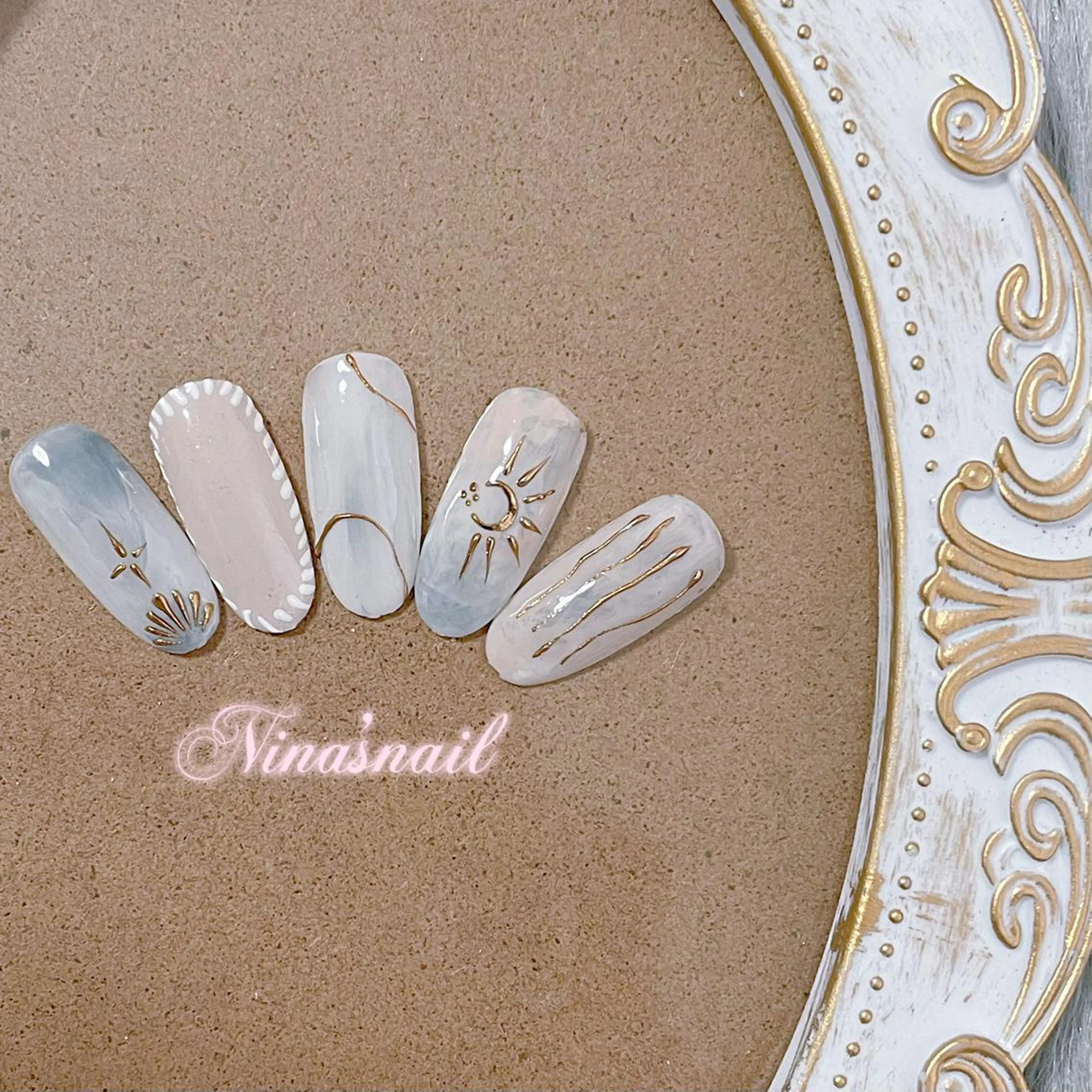 ネイル アートネイル ニュアンスネイル Nina's nailのネイルデザイン