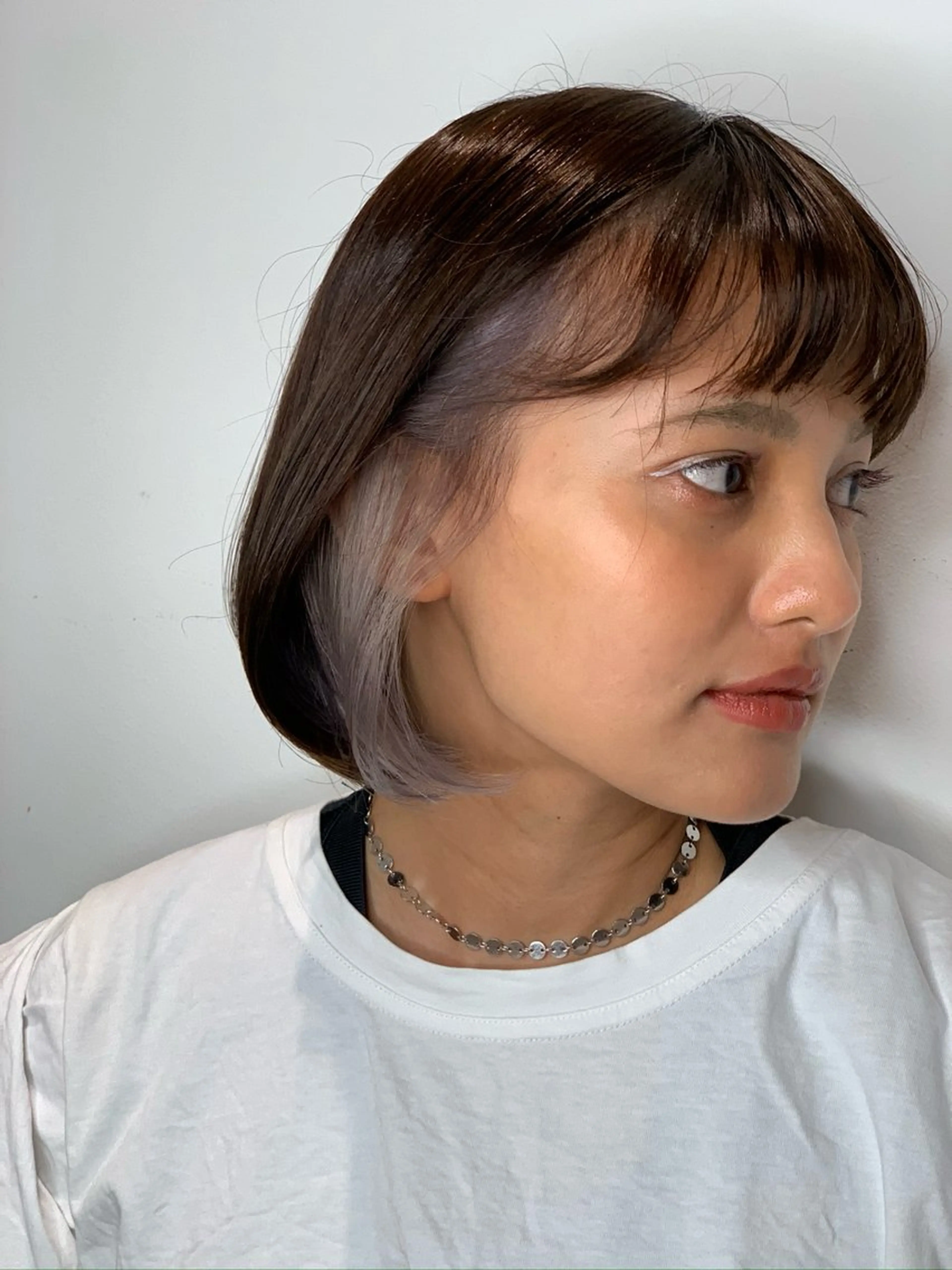 カラー 石井 潤のヘアスタイル