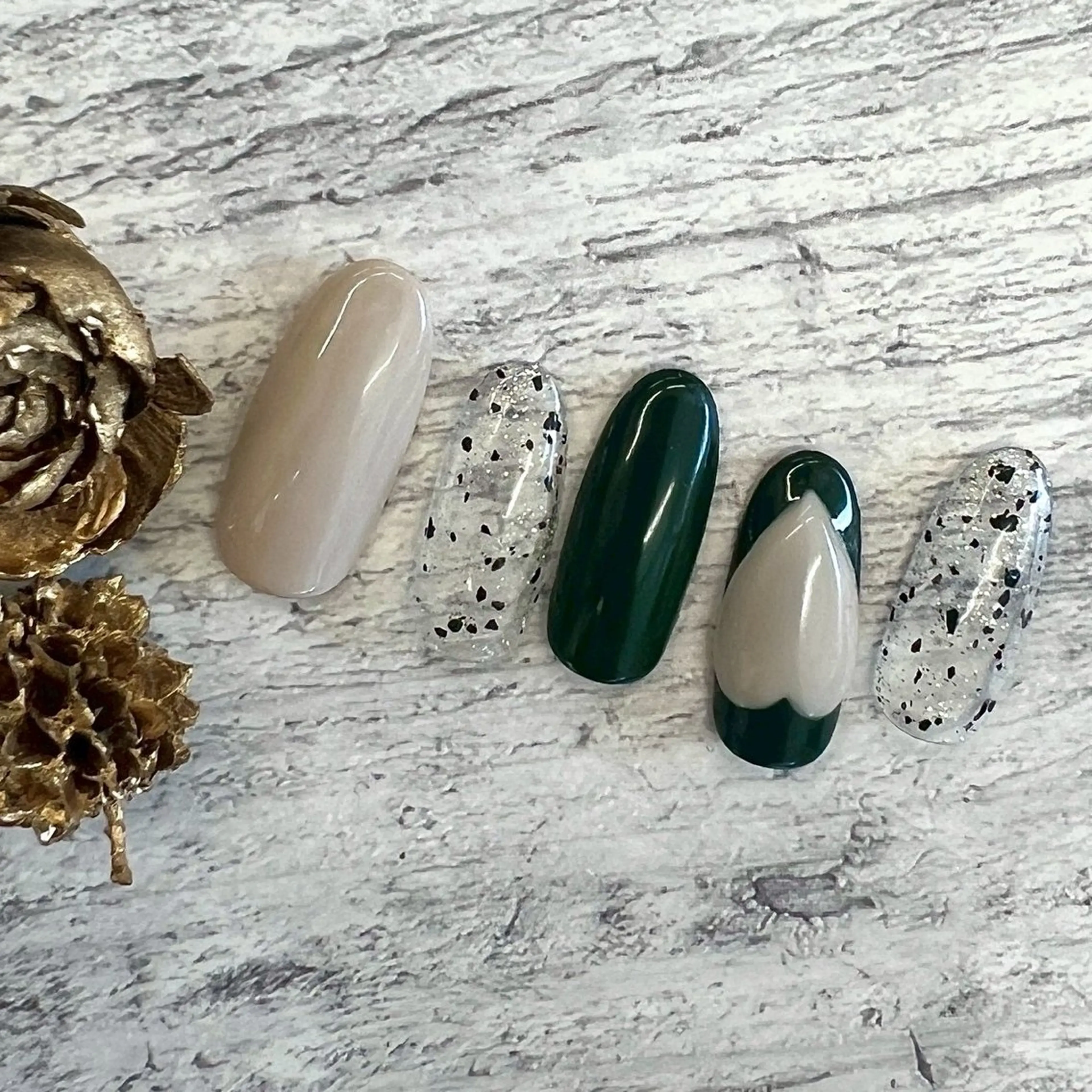 ネイル ⭐︎休業中の練習⭐︎ JNA認定講師髙橋のネイルデザイン