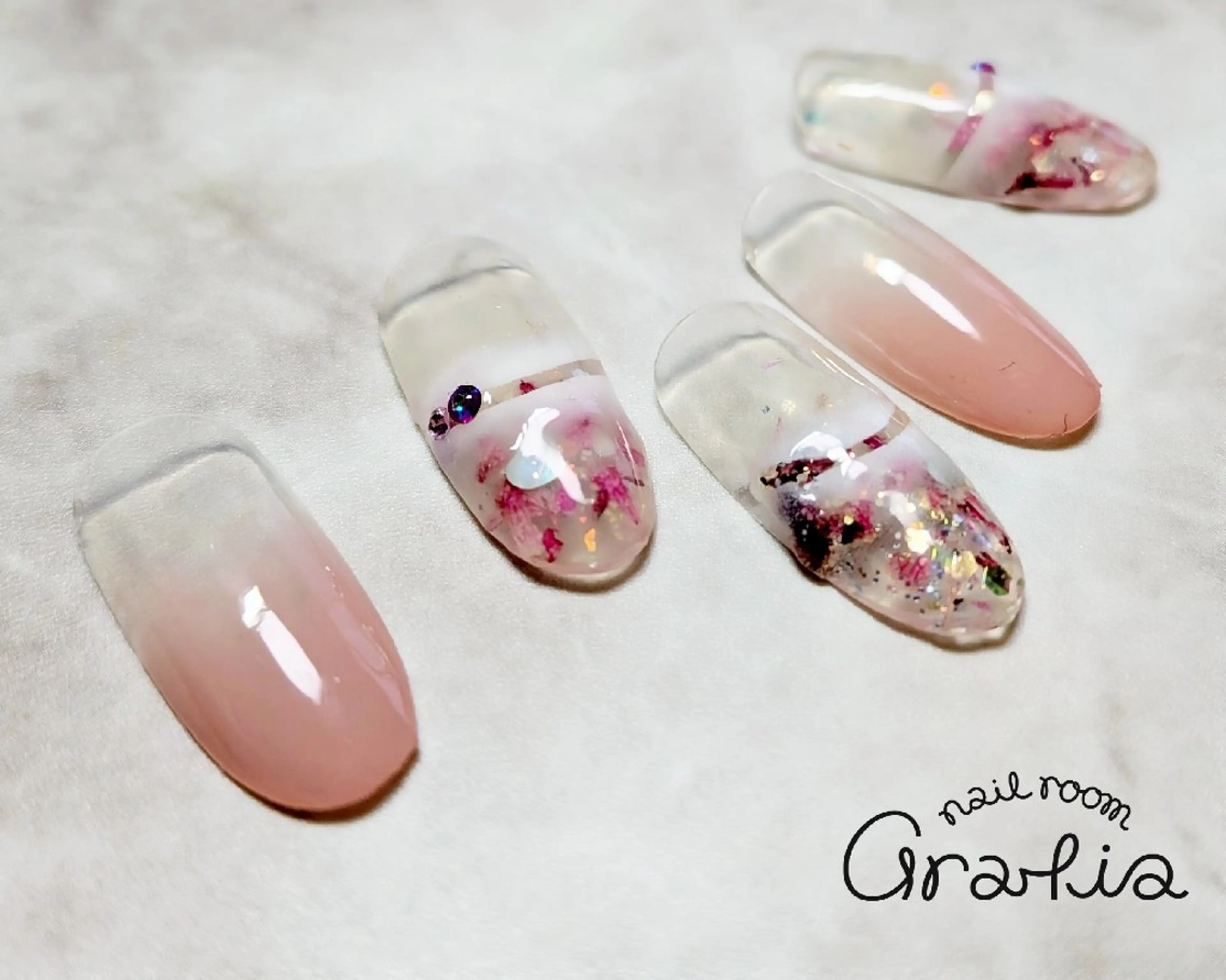 ネイル gratia 中村のネイルデザイン