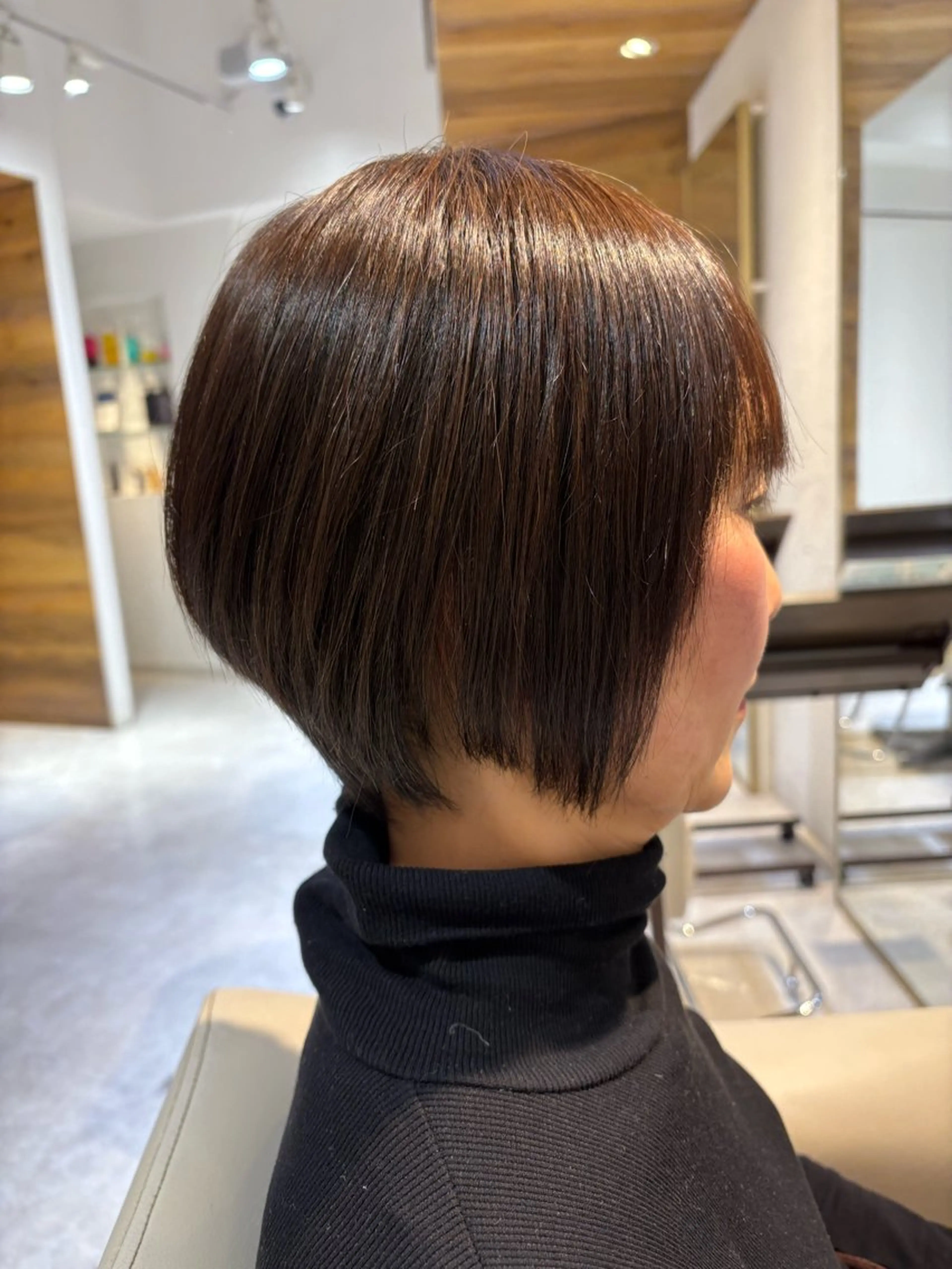 ショート 竹谷 奈津実のヘアスタイル