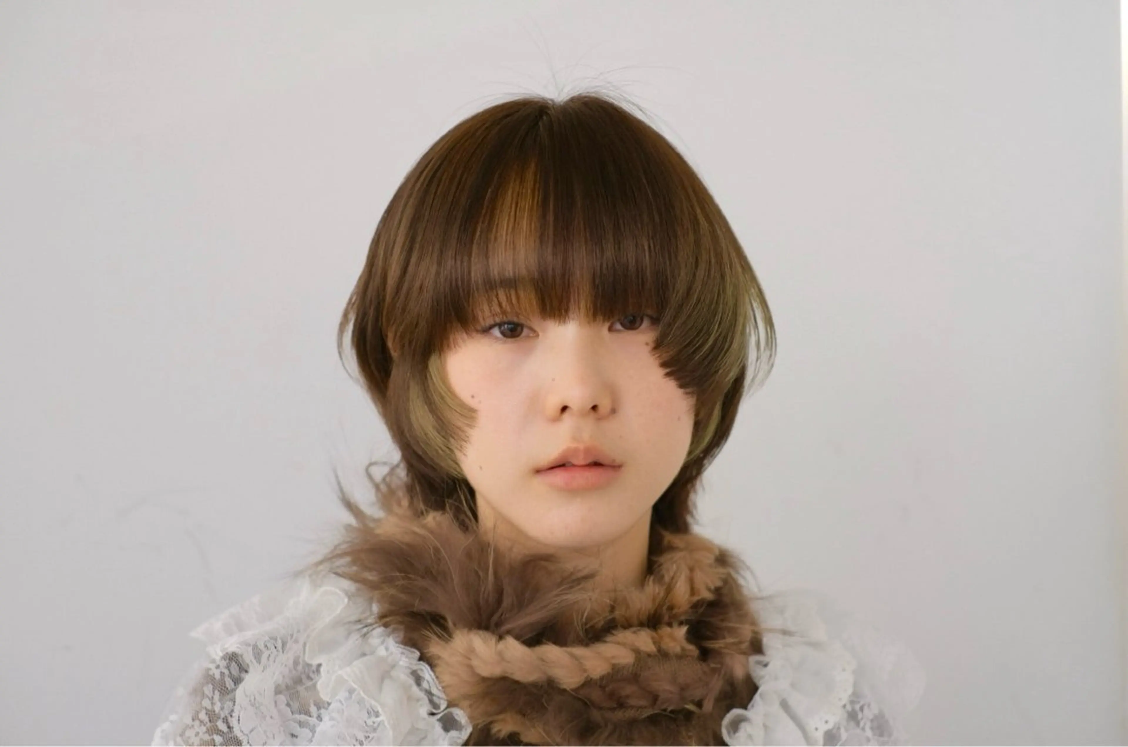 カラー ヘアカラー ⭐️植田瑠菜⭐️ カラー／縮毛矯正のヘアスタイル