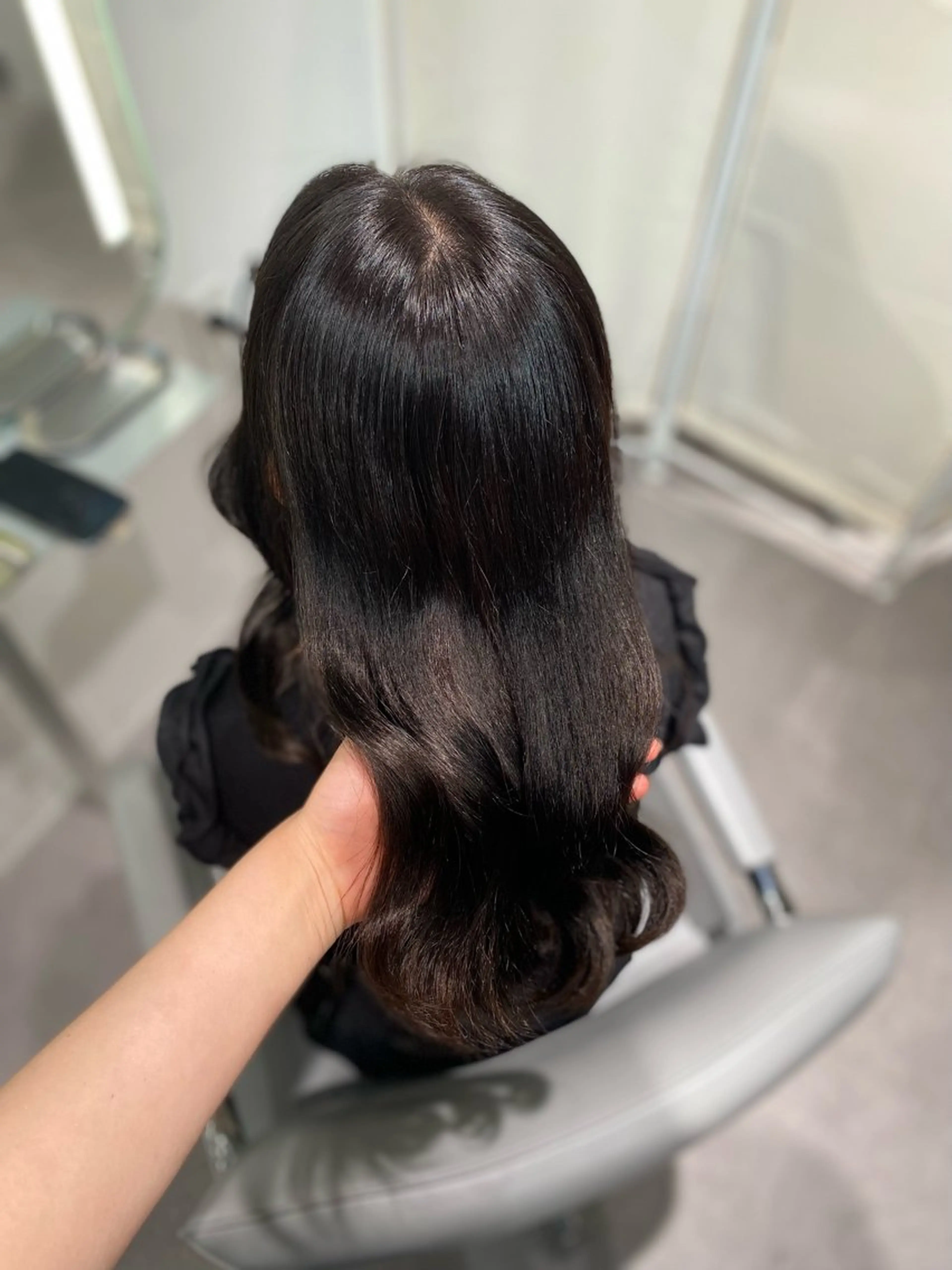 ミディアム ヘアカラー 川村 歩夏のヘアスタイル