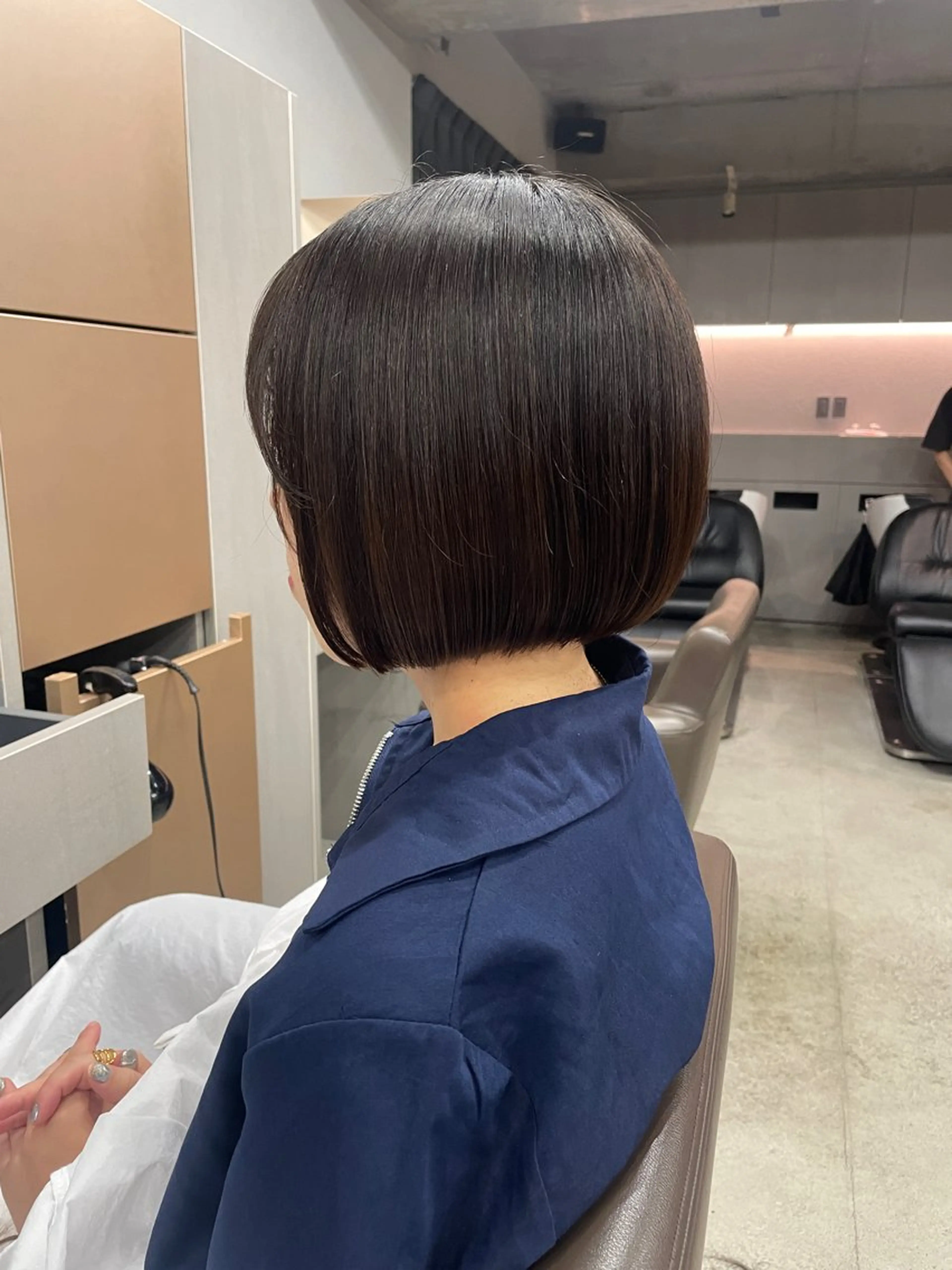 ミディアム カラー カット ヘアカラー 表参道🌿赤み消し カラー/チナツのヘアスタイル