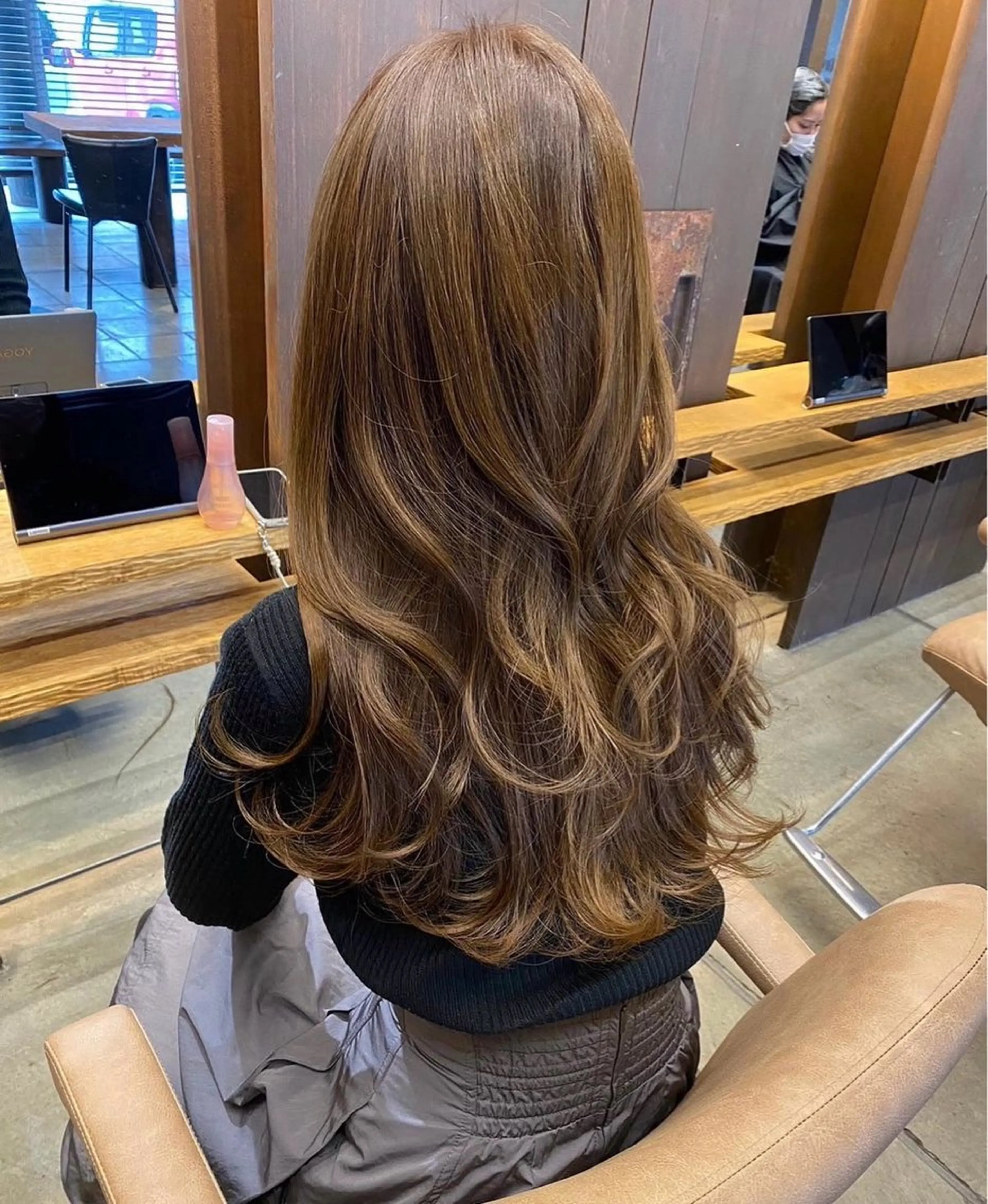 カラー 三井 千里のヘアスタイル