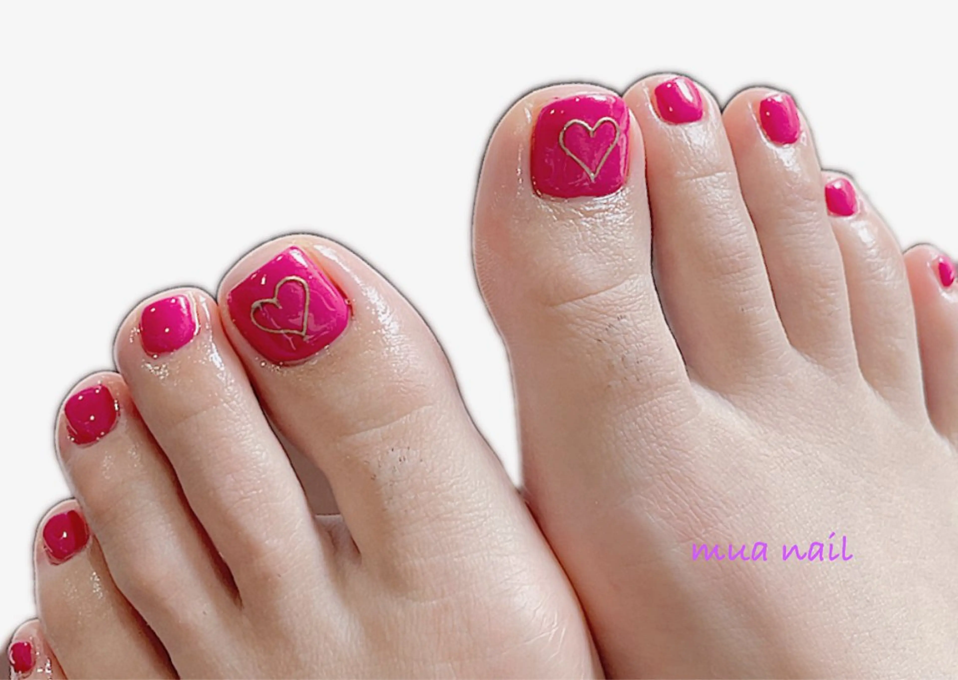 ネイル フットネイル フットネイル mua nail mikiのネイルデザイン