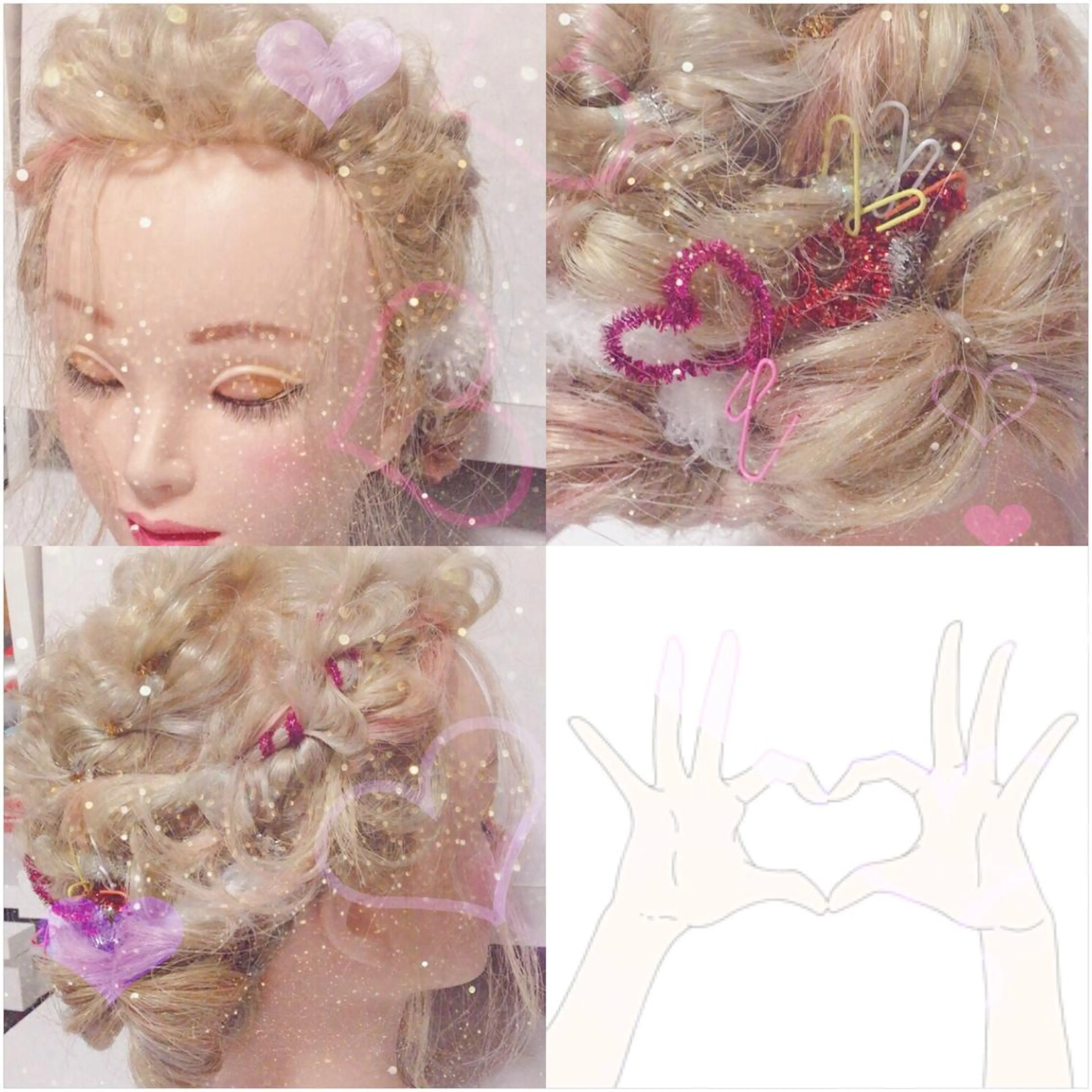 ロング カラー ヘアアレンジ 代表🎀 ふわモテ愛 され髪🩷yumiのヘアスタイル