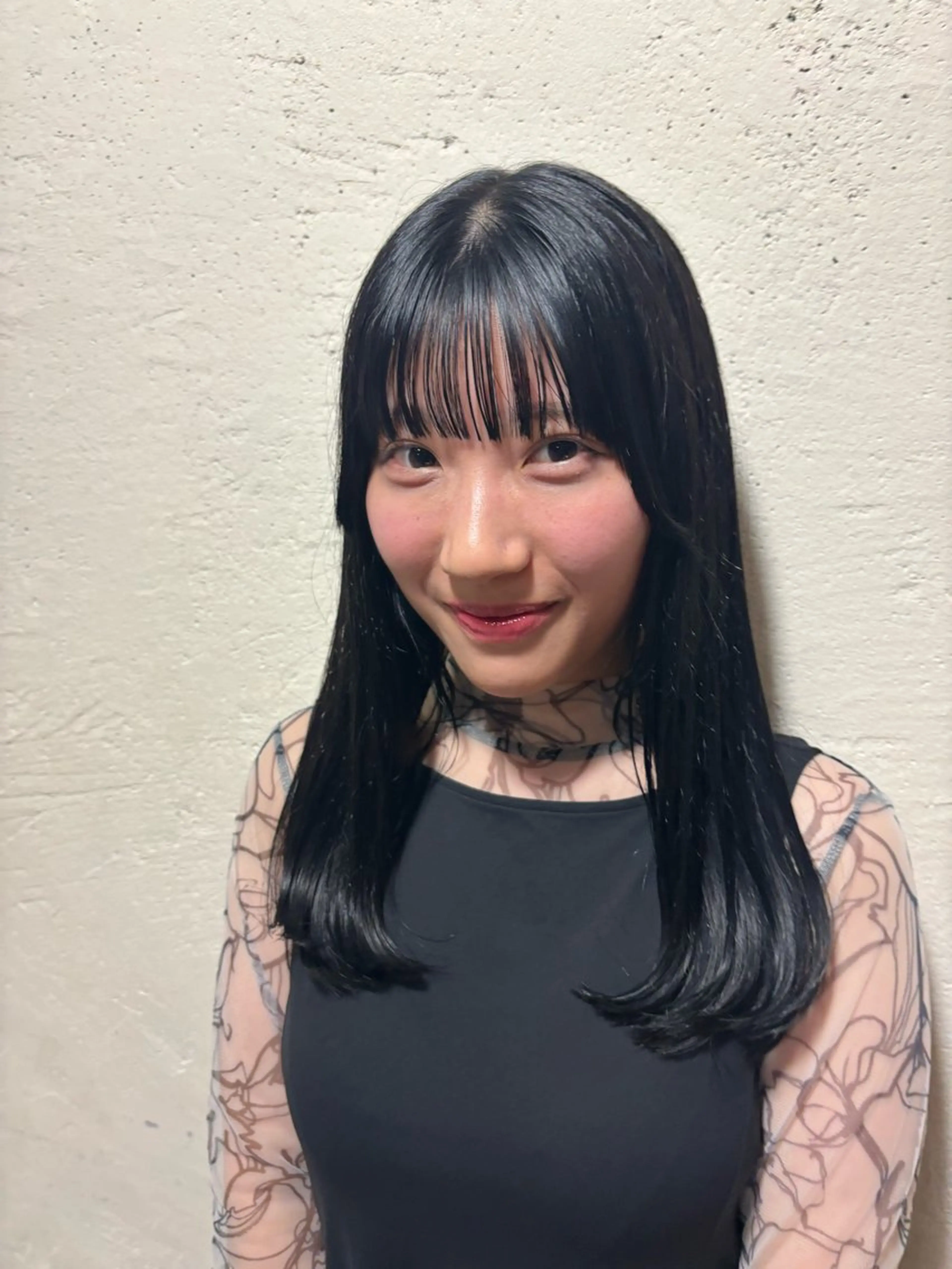 セミロング カラー ⌇🌹透明感カラー 🌹ᴍᴇɢᴜᴍɪ ⌇のヘアスタイル