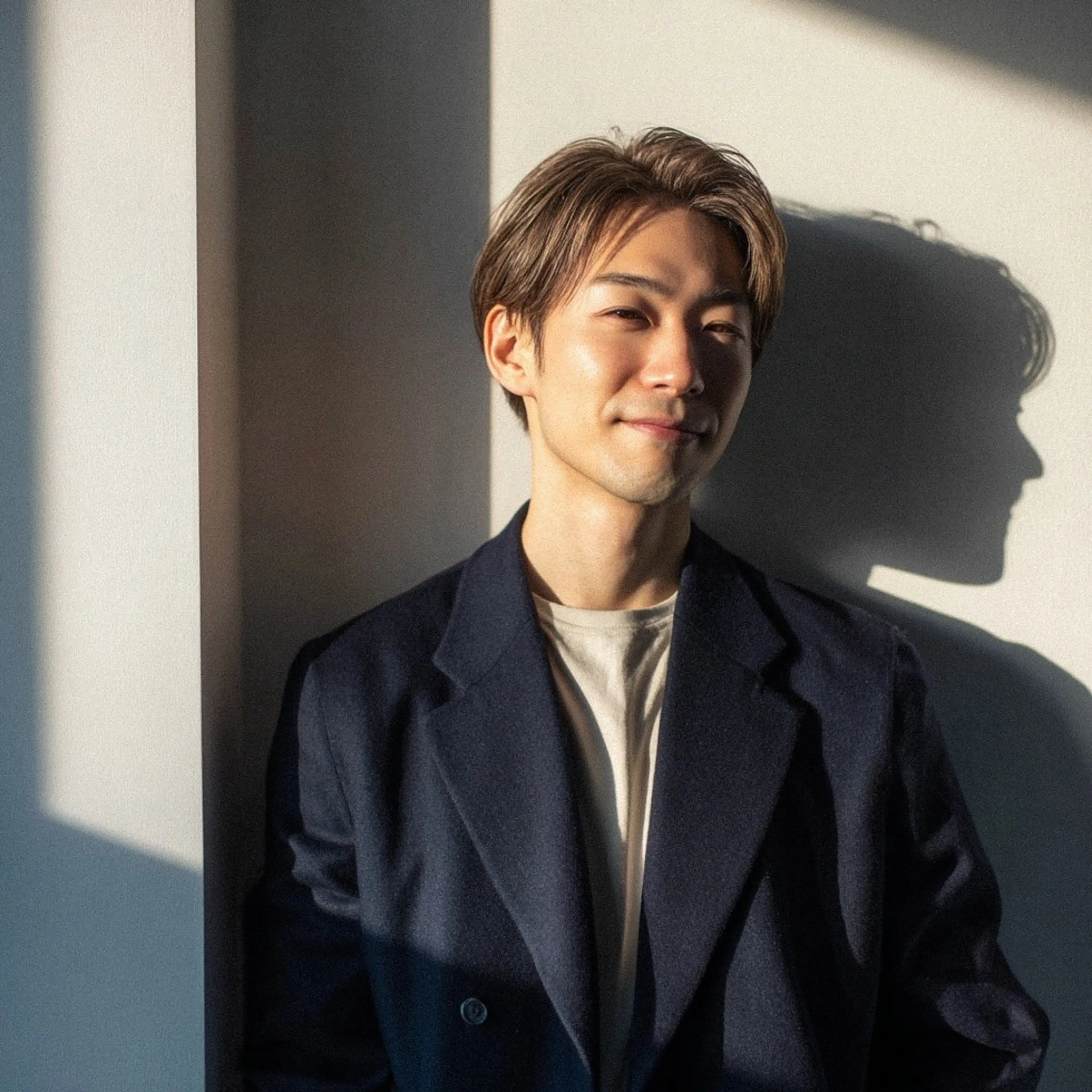 メンズカット+カラーの写真