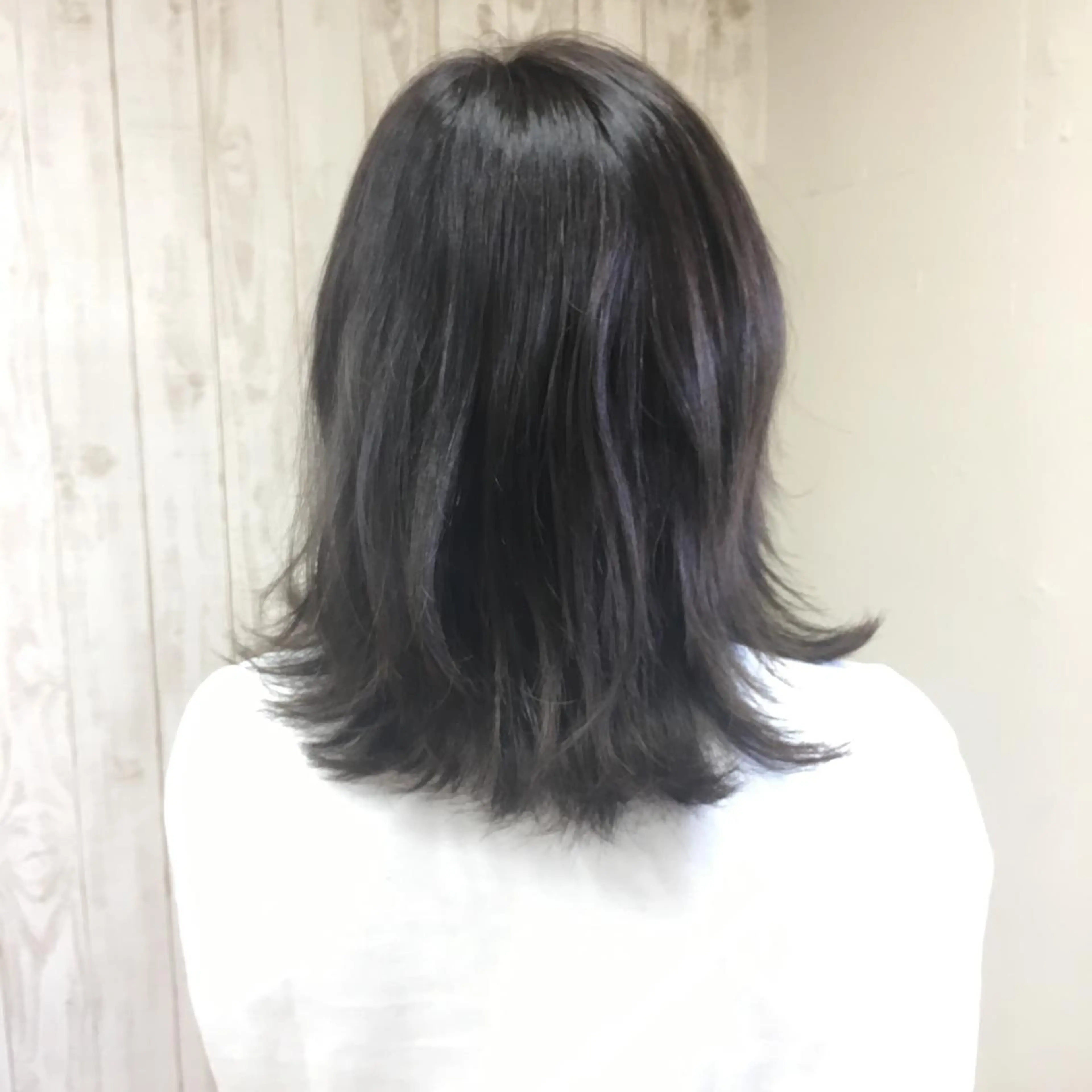 ミディアム タナカ タクヤのヘアスタイル