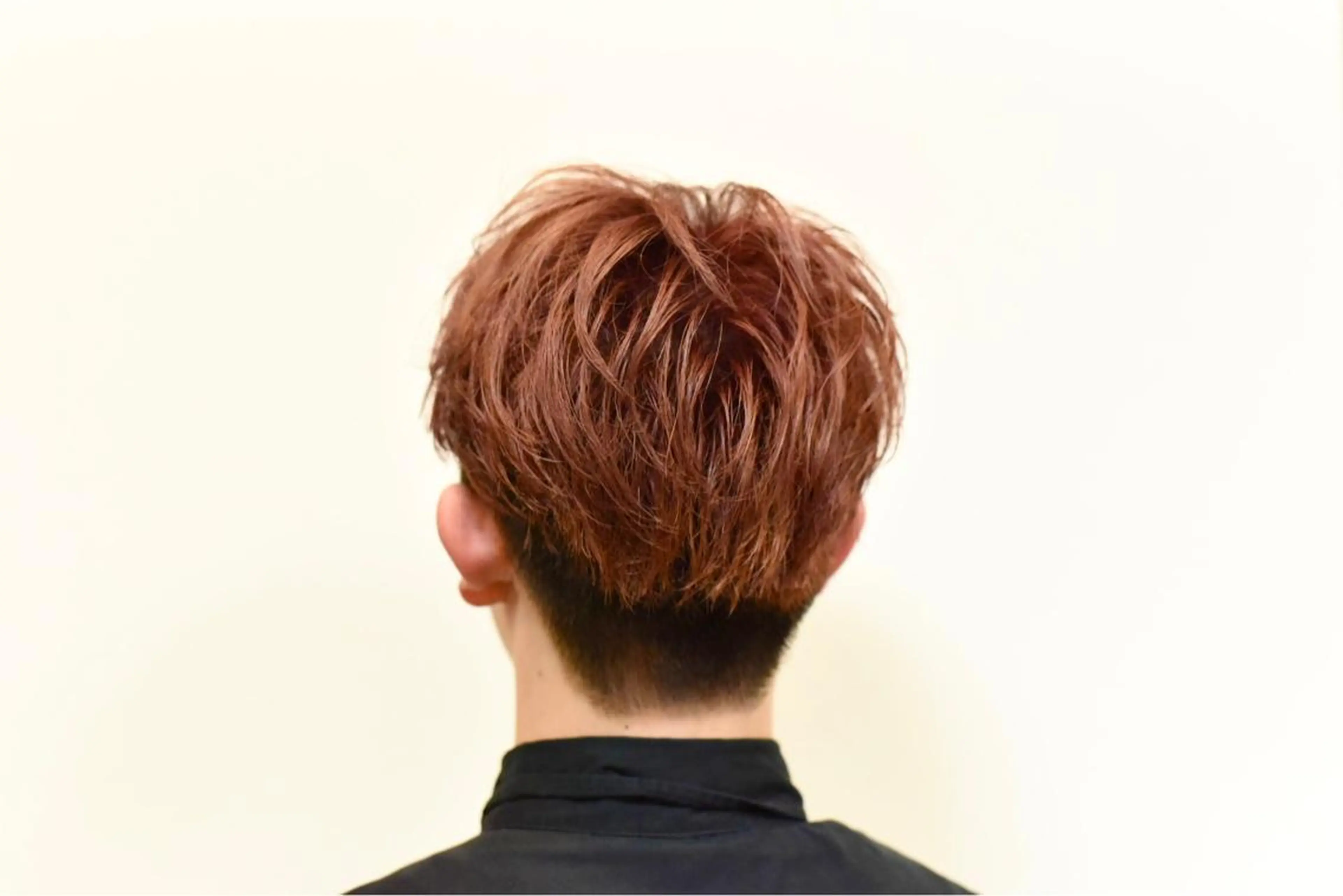 カラー メンズ マッシュ 刈り上げ ブラウンカラー LiL HAIR&SMILE 新浜店所属・葉田 綾乃のヘアスタイル