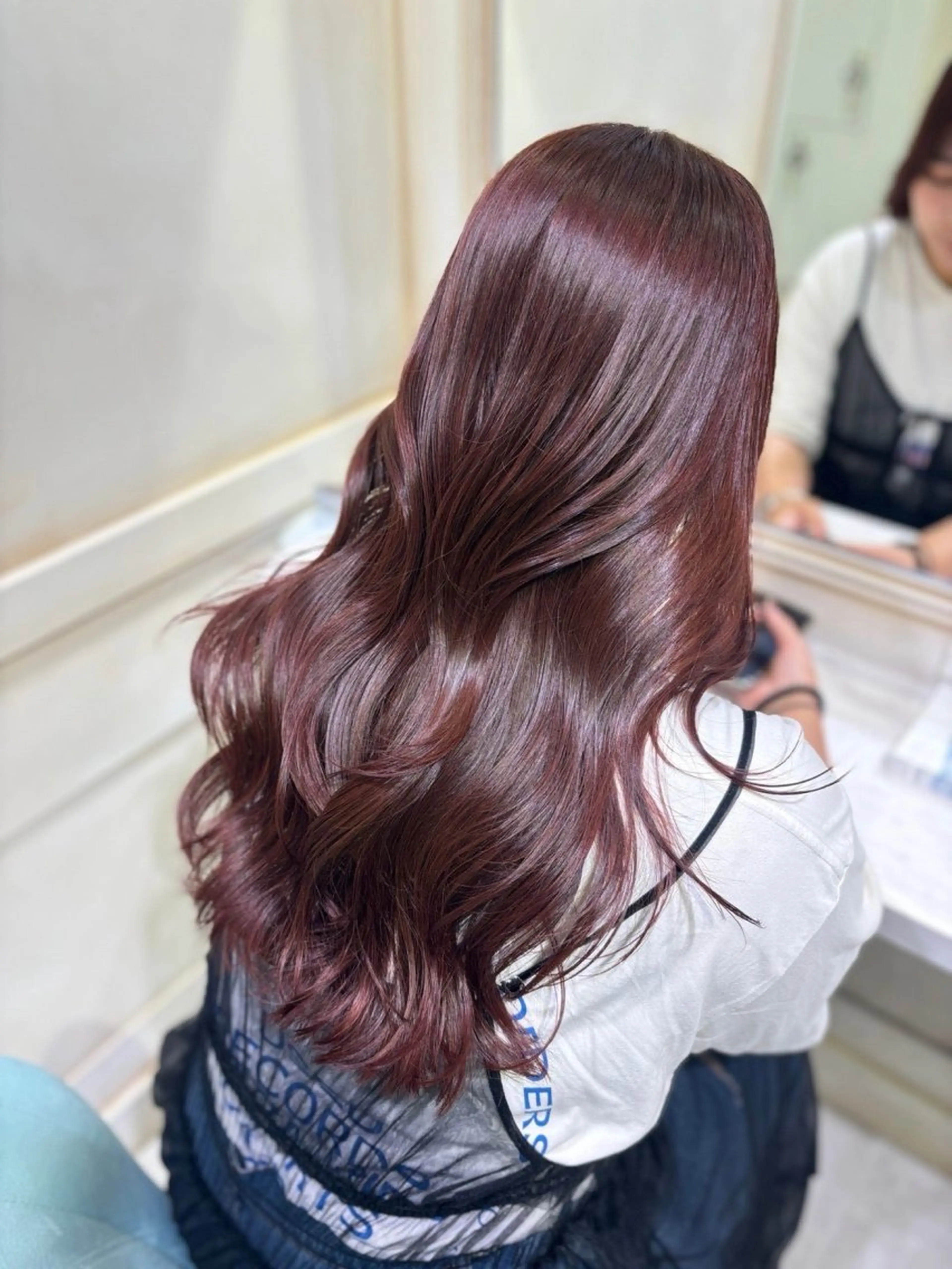 ロング カラー 透明感カラー🎀 みゆうのヘアスタイル