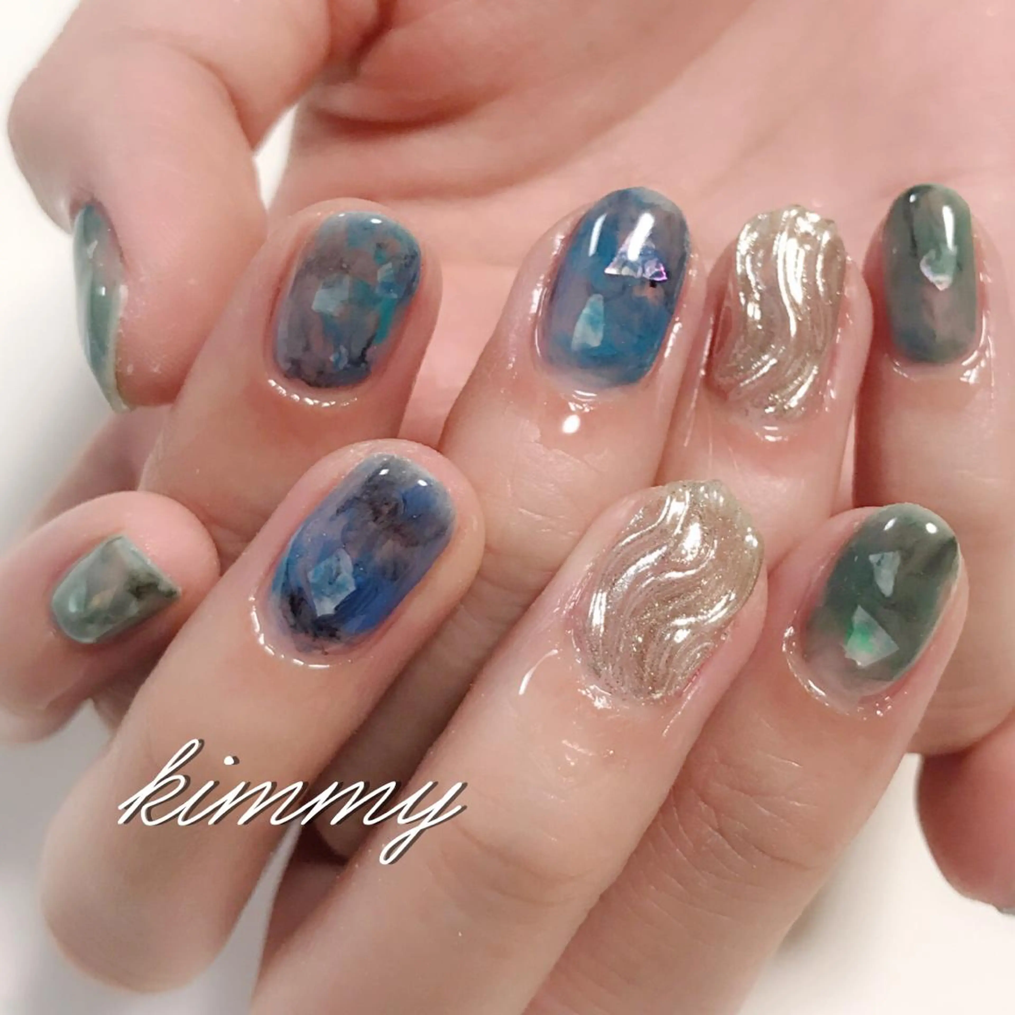 ネイル ハンドネイル kimmy nailsのネイルデザイン