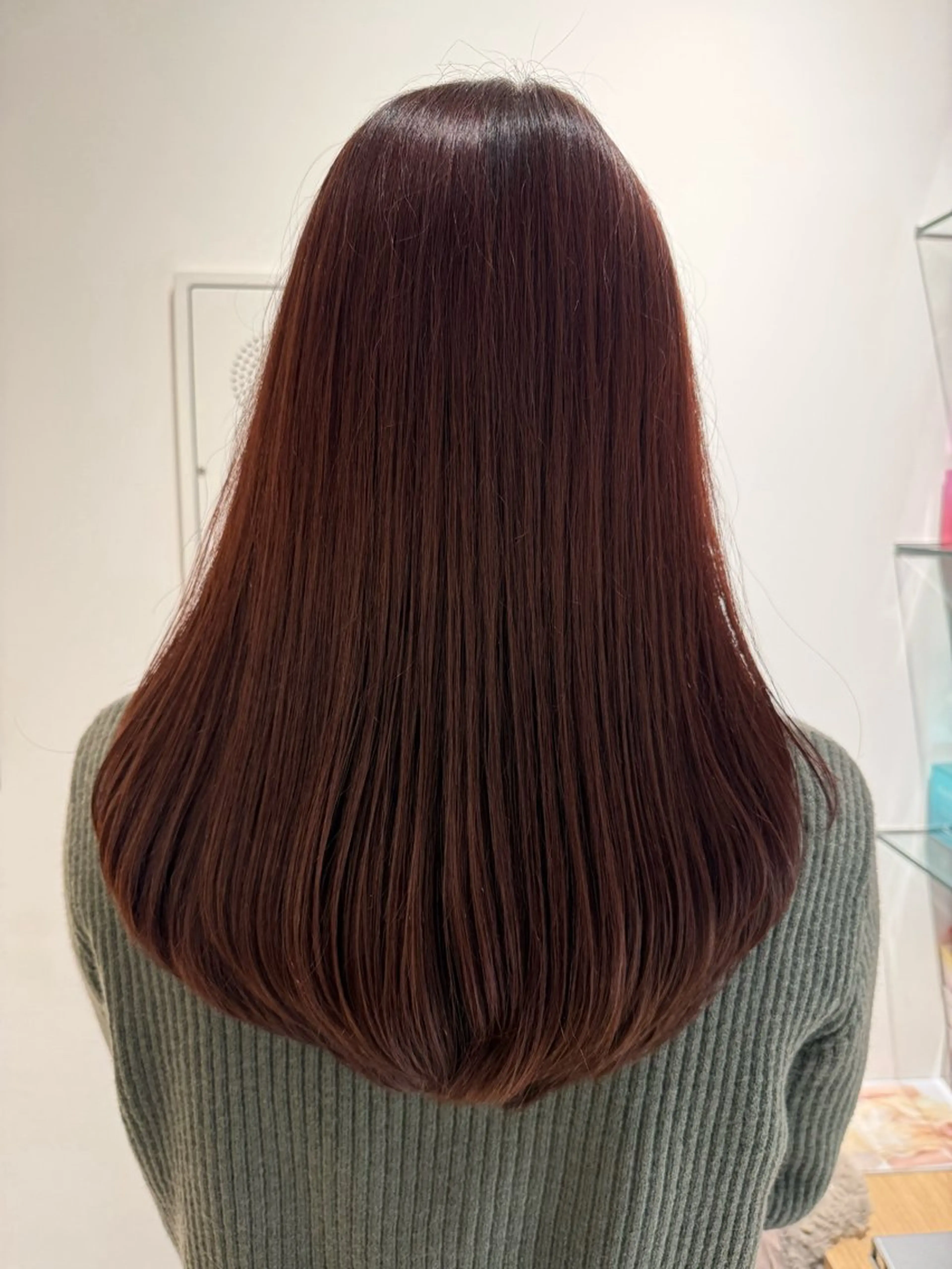 ロング カラー 中西 優吾のヘアスタイル
