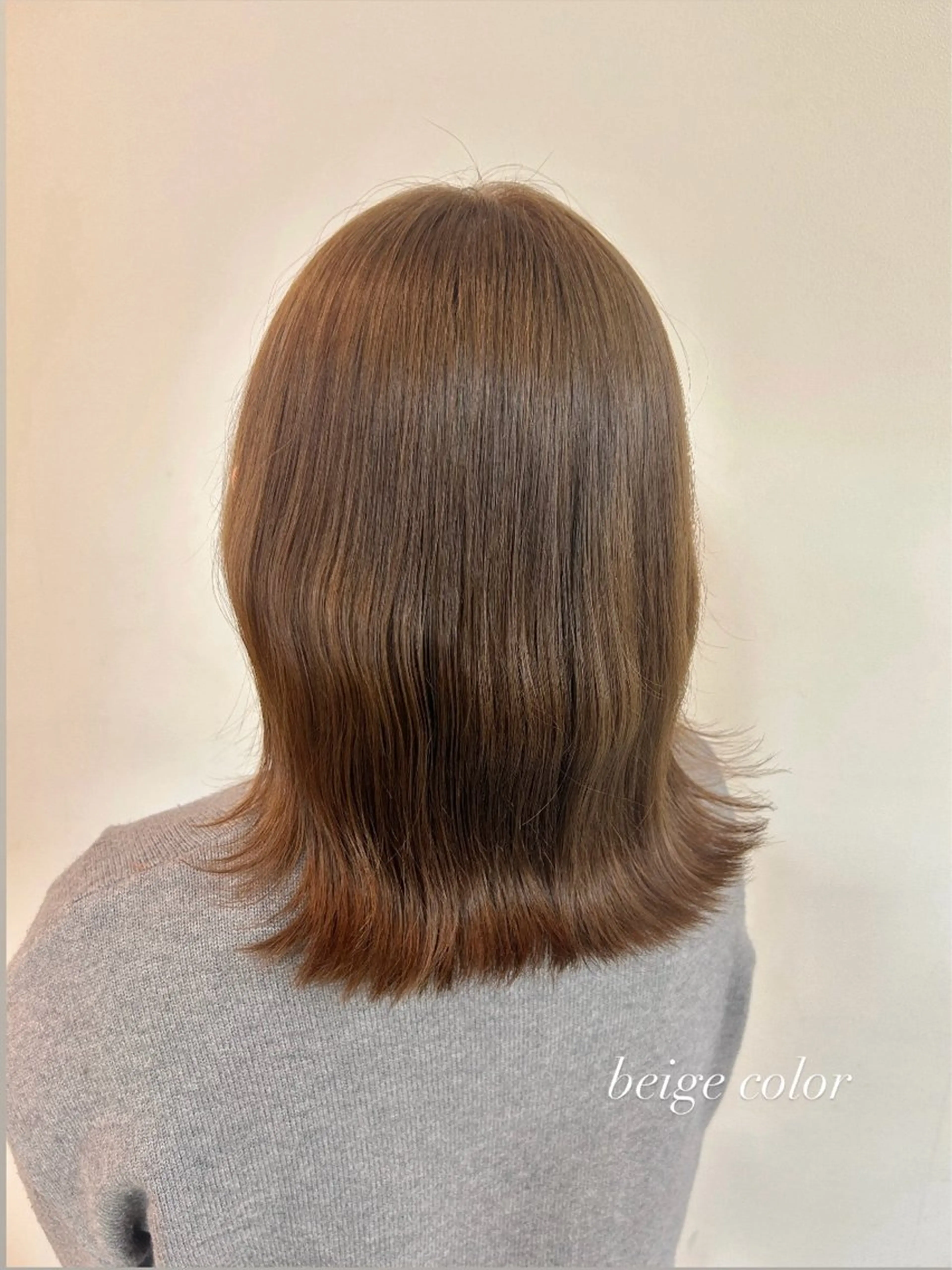 ミディアム カラー ヘアカラー トリートメント 韓国ヘア🧸髪質改善 🧸きくちみさきのヘアスタイル