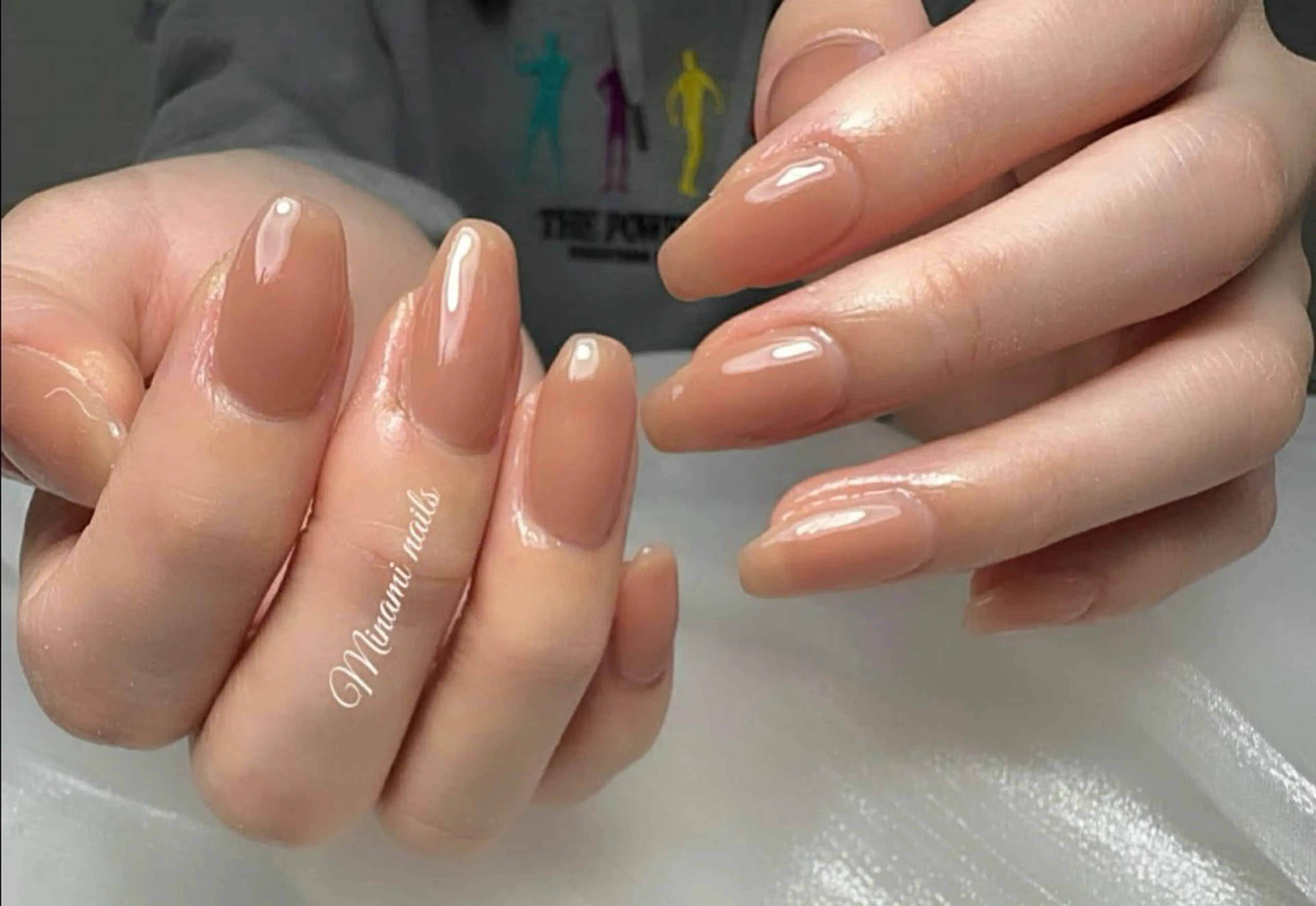 ネイル アートネイル オーロラネイル ガーリー キラキラネイル 韓国ネイル Minami Nailsのネイルデザイン