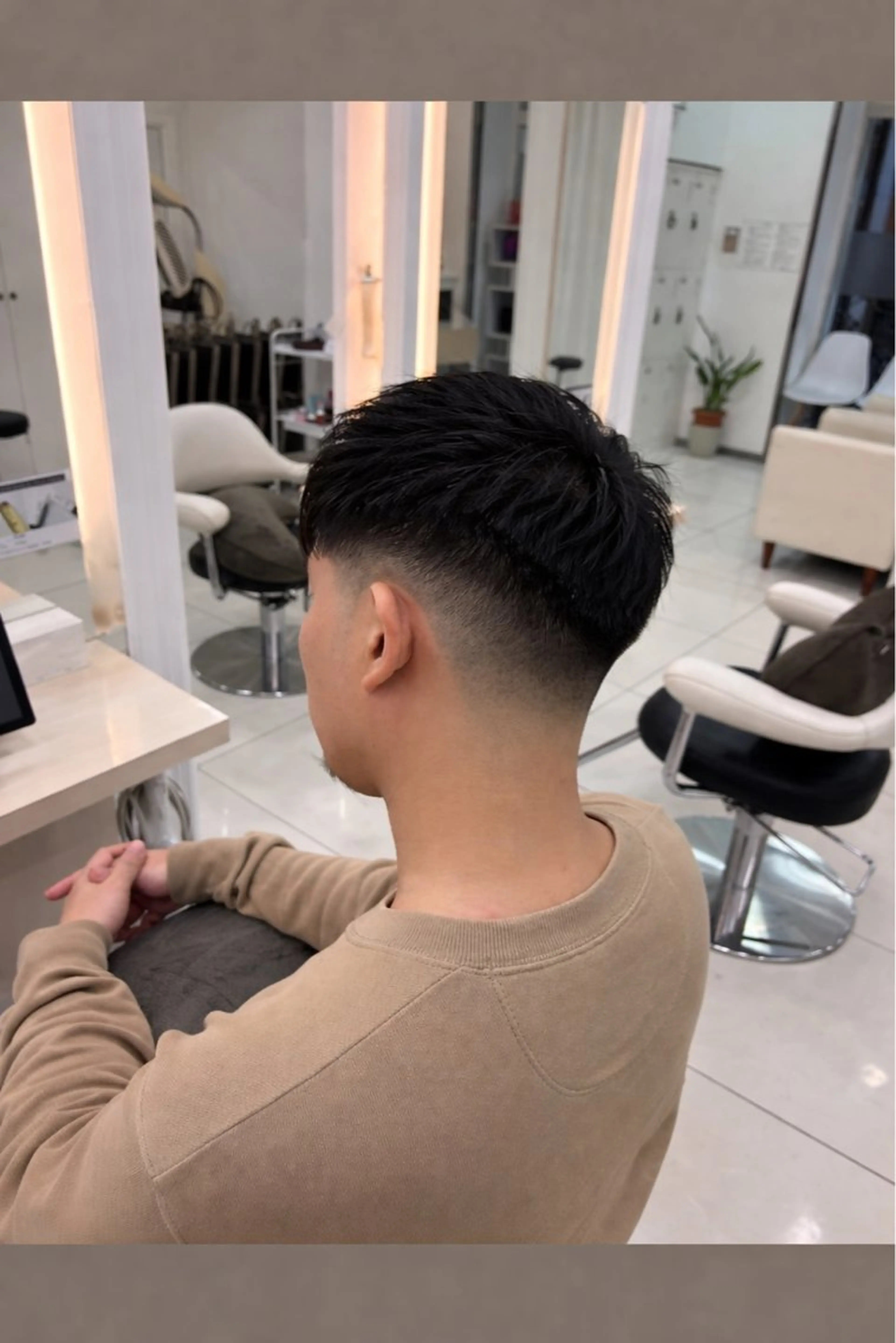 メンズ 🫧髪質改善カラー ハセベ🫧のヘアスタイル