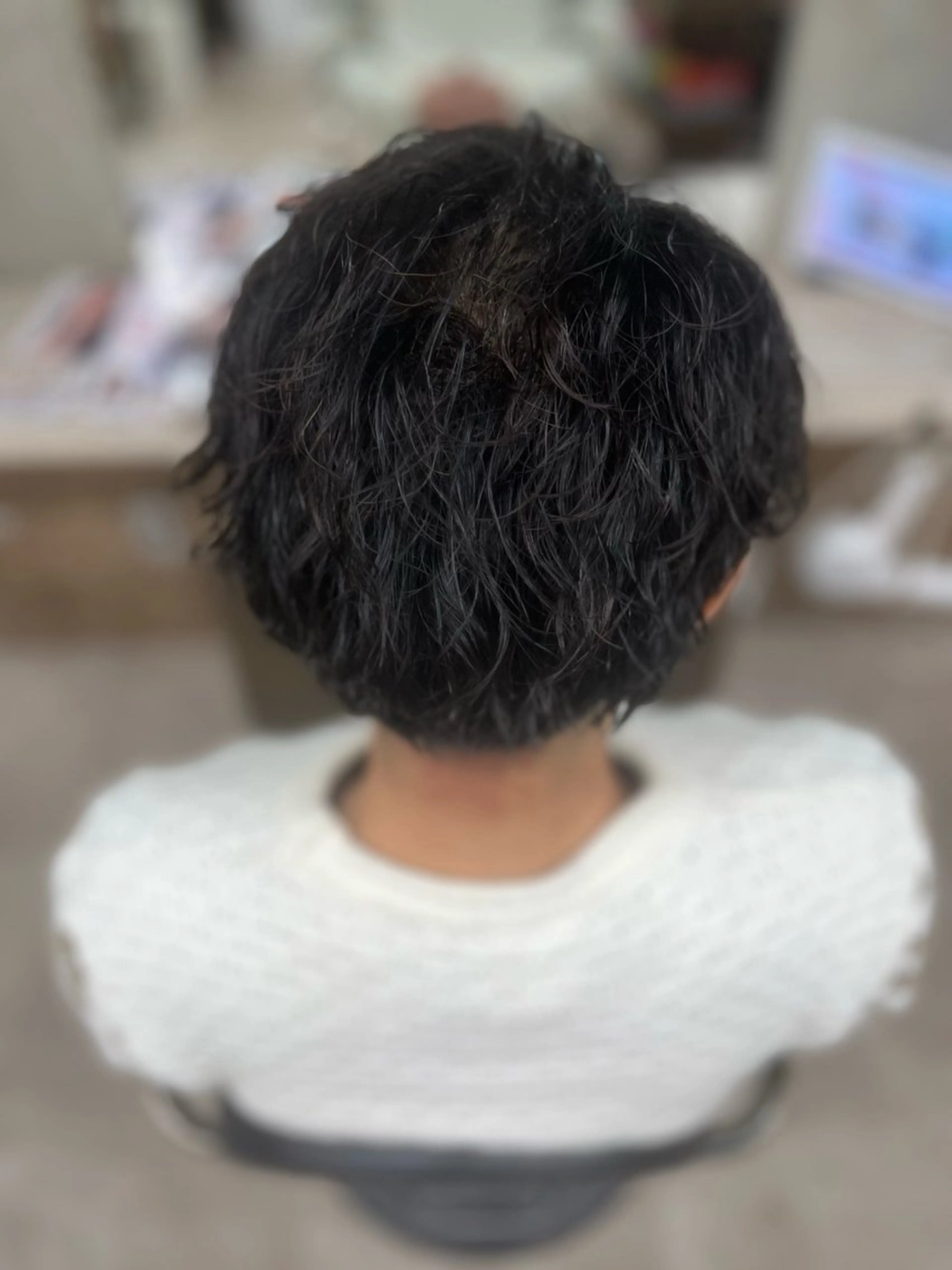 パーマ メンズ カット パーマ トリートメント 🐈‍⬛多系統🕶 tsubura🖤のヘアスタイル